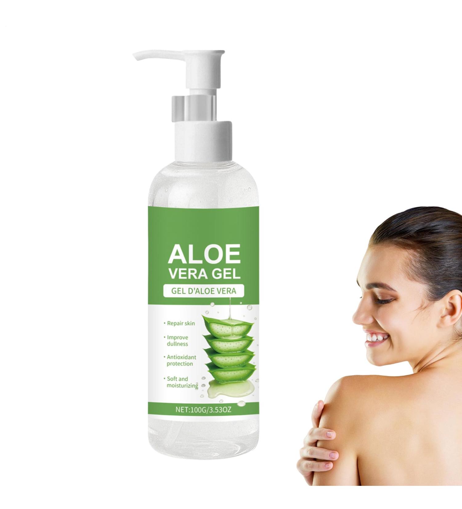  G n rique Reusable Moisturizing Gel 100g Compact Natural Sun Repair Gel 6.18x1.49 Inches Adorable Non-Sticky Nourishing Face Moisturizer Pure for Daily Body and Nighttime Use - Buy Online on GoSupps.com