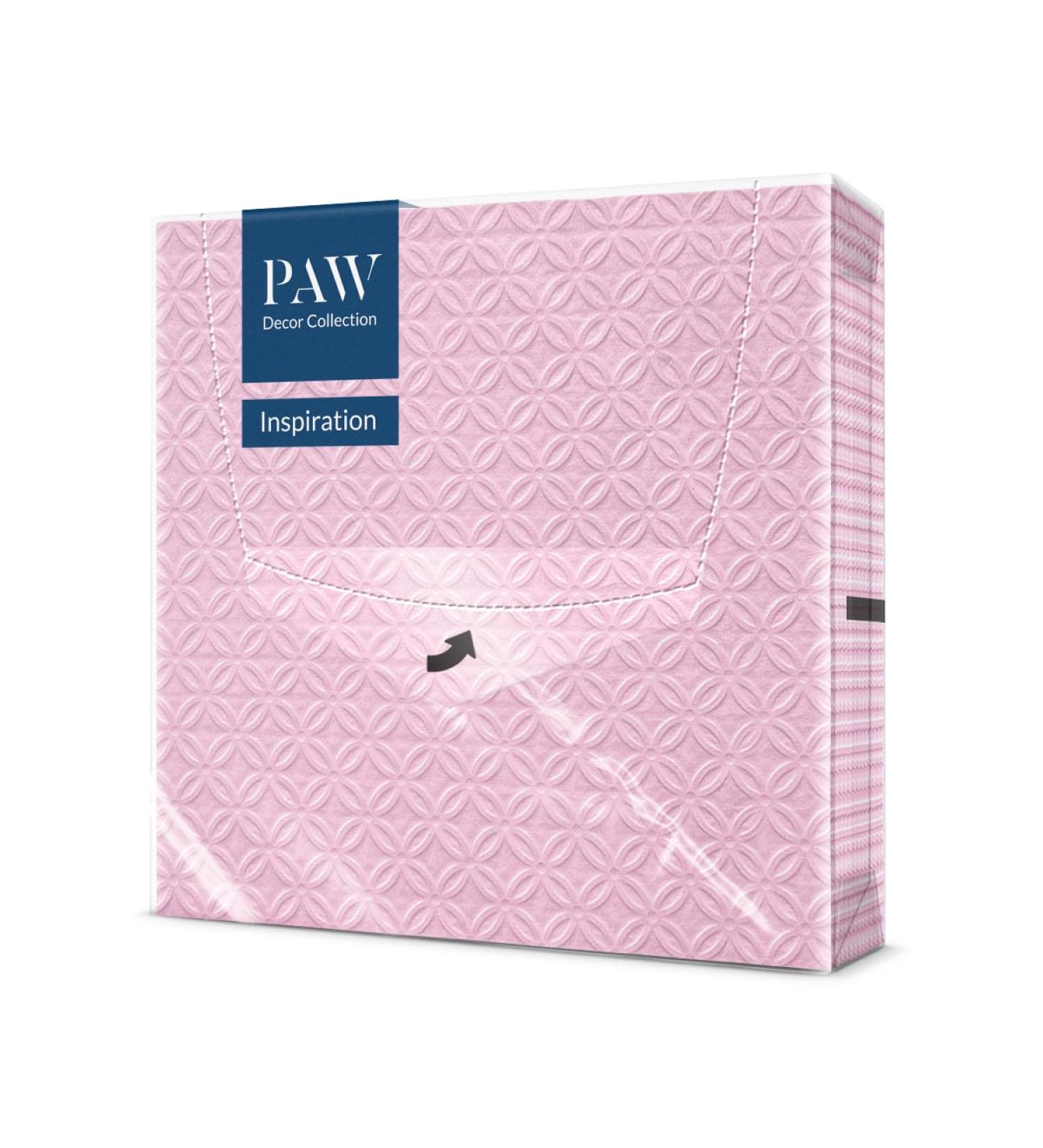 Buy PAW 3-Layer Paper Napkins (33x33 cm) - 20 Colorful Napkins for Children's Birthdays Parties Communion & Special Occasions - Modern Light Pink Party Motif - Buy Online on GoSupps.com