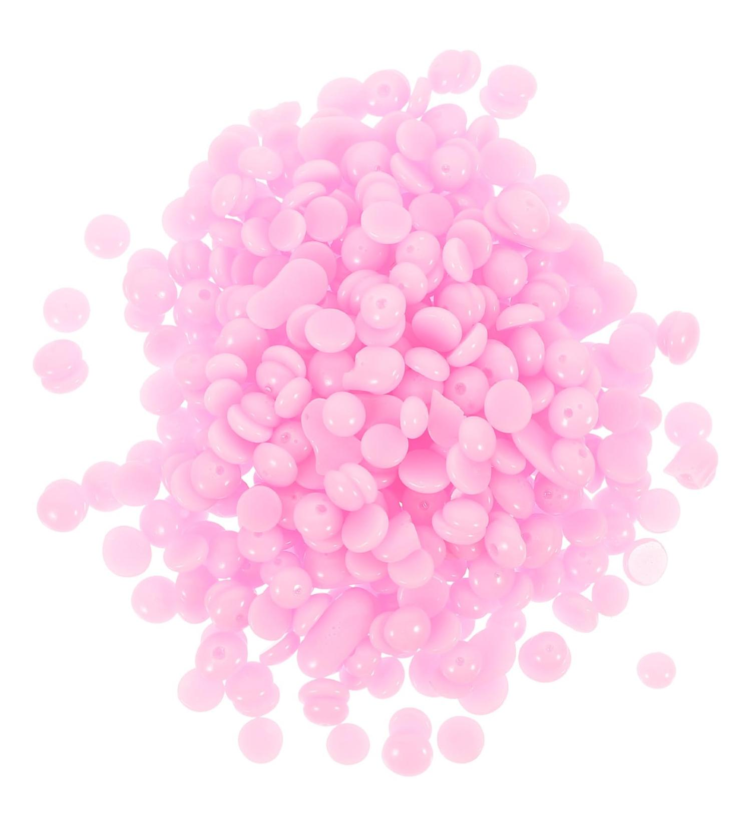 PopetPop 3 Packs Hard Wax Beans for Hair Removal | Sensitive Wax Beads for Face & Body | Pink 0.2x0.2cm - Buy Online on GoSupps.com