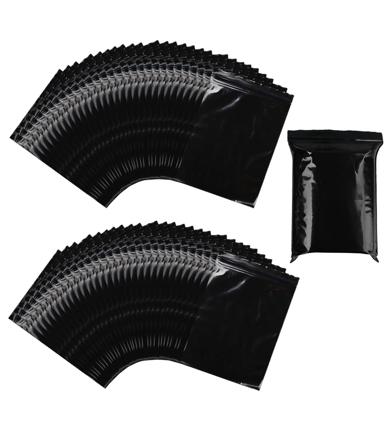 100pcs Black Sanitary Bags for Hygiene | Tampon & Sanitary Napkin Disposal | Ladies Hygiene Solutions - Buy Online on GoSupps.com