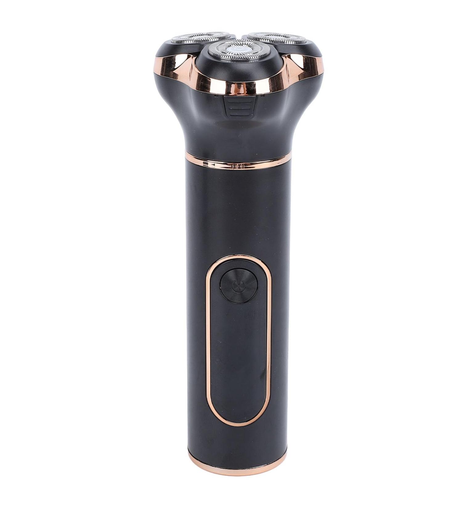 Double Ring Floating Head Mesh Electric Trimmer - 3 in 1 Shaver & Nose Hair Trimmer for Men | Fast Charging Travel-Friendly & Precise Trimming - Buy Online on GoSupps.com