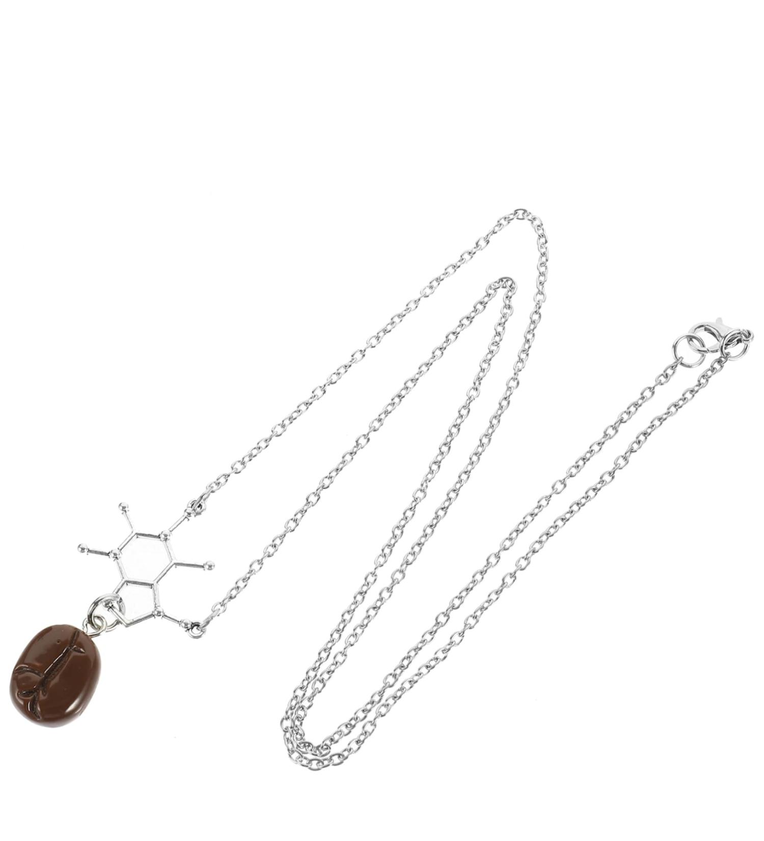 HAPINARY Women Necklaces Trendy Coffee Use for Necklace Necklaces Pendant Women Jewelry Bean Lover Girl Women Necklace Jewelry - Buy Online on GoSupps.com