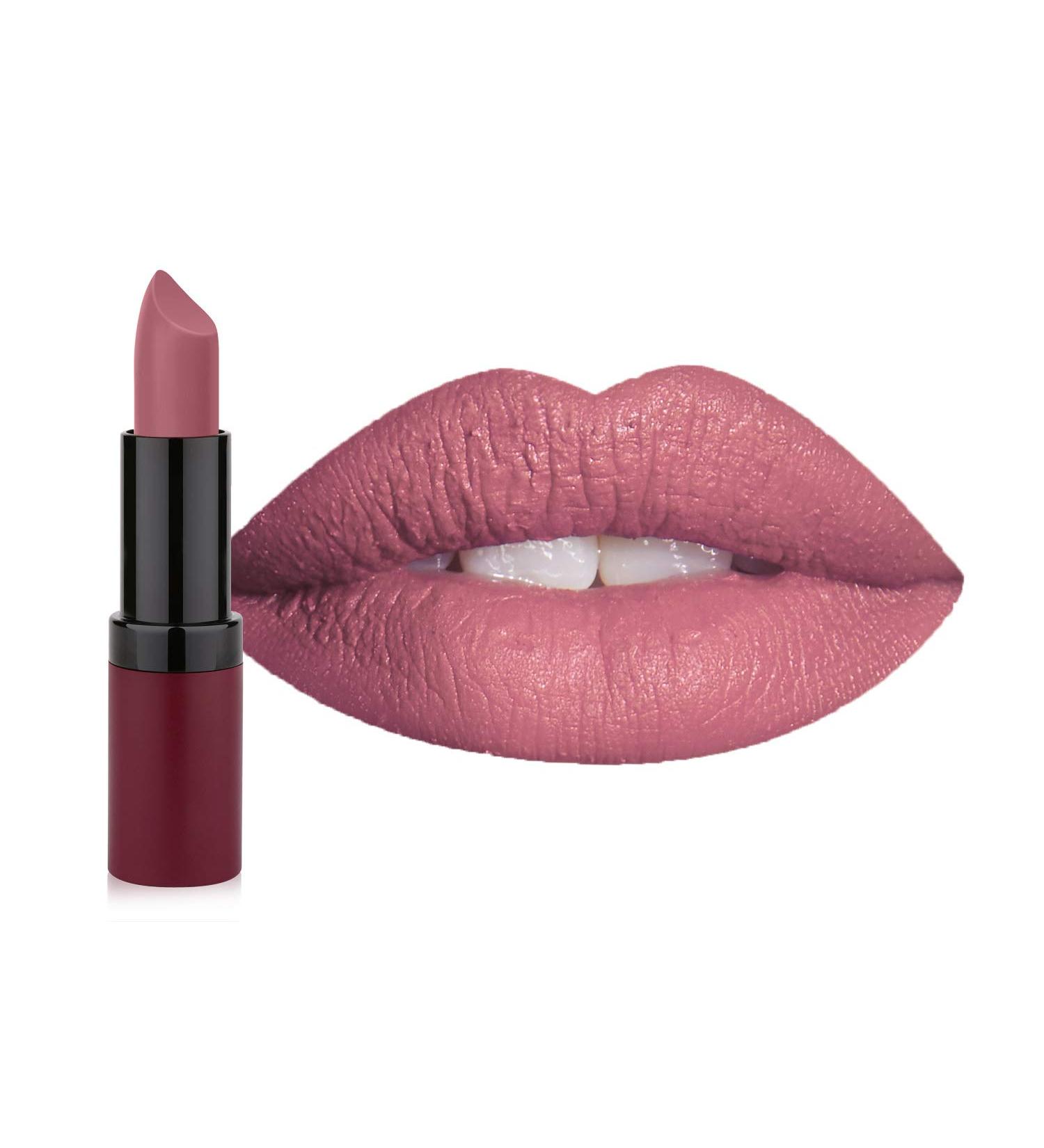 Golden Rose Velvet Matte Lipstick - 14 Turkish Rose Red | Long-Lasting Lip Color | International Shipping Available - Buy Online on GoSupps.com