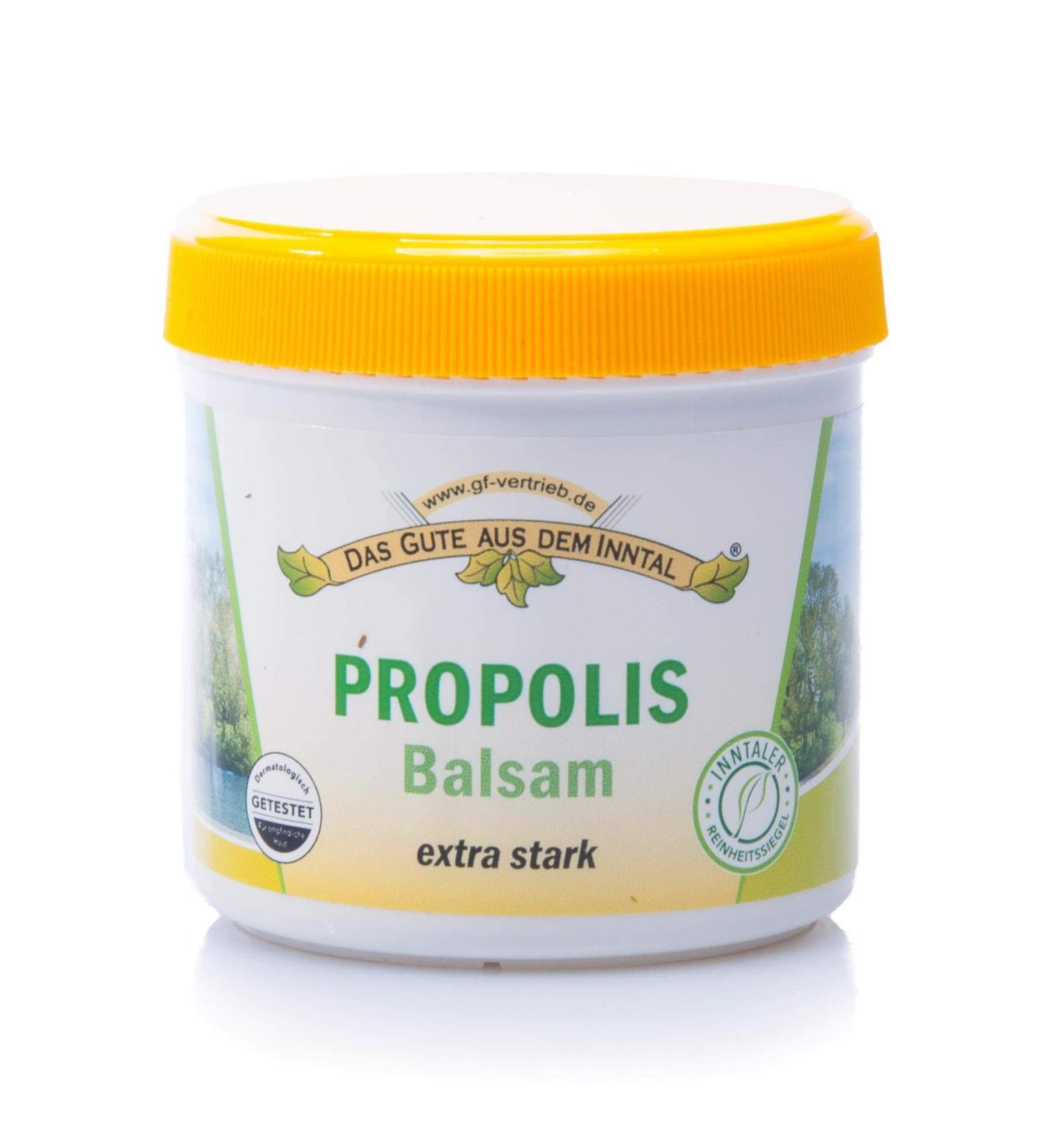 Inntal Propolis Balm Extra Strong 200ml | Protects Sensitive Skin | Promotes Regeneration | Relieves Itching & Tension | Made in Germany - Buy Online on GoSupps.com