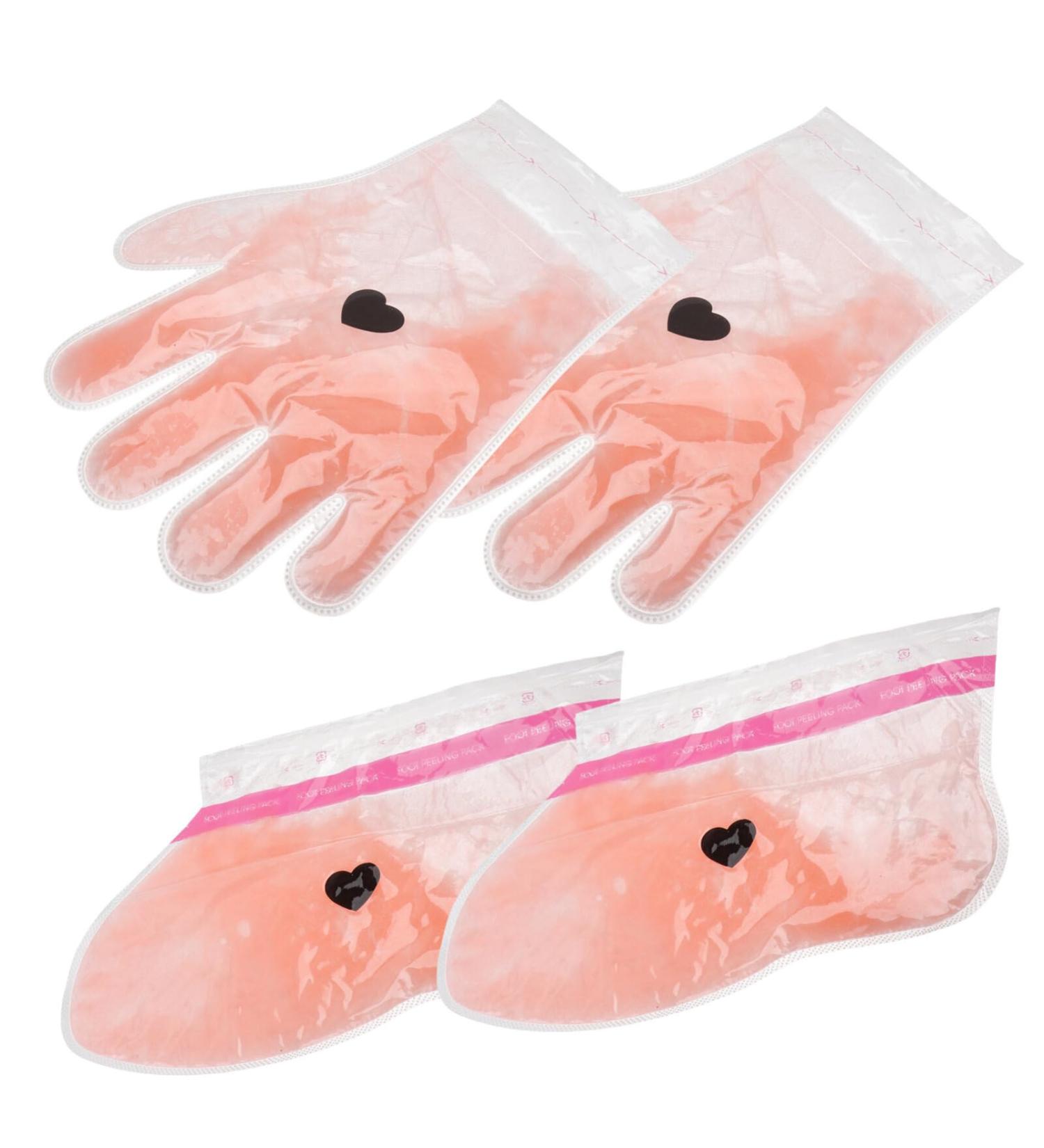 FRCOLOR 2 Pairs Wax Gloves Pe Bag Nursing Cover Keep Warm