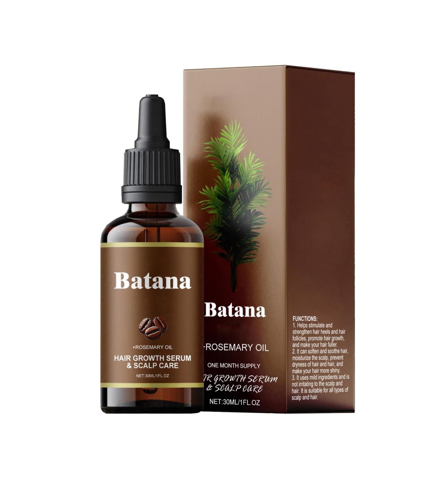 100% Organic Batana Oil for Hair Growth & Repair | Natural Hair Serum for All Hair Types | Strengthen & Reduce Hair Loss | 30ml - Buy Online on GoSupps.com