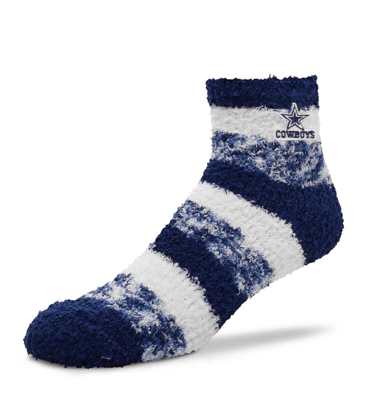 NFL Dallas Cowboys Women's Cozy Soft Sleep Socks - Navy | One Size - Buy Online on GoSupps.com