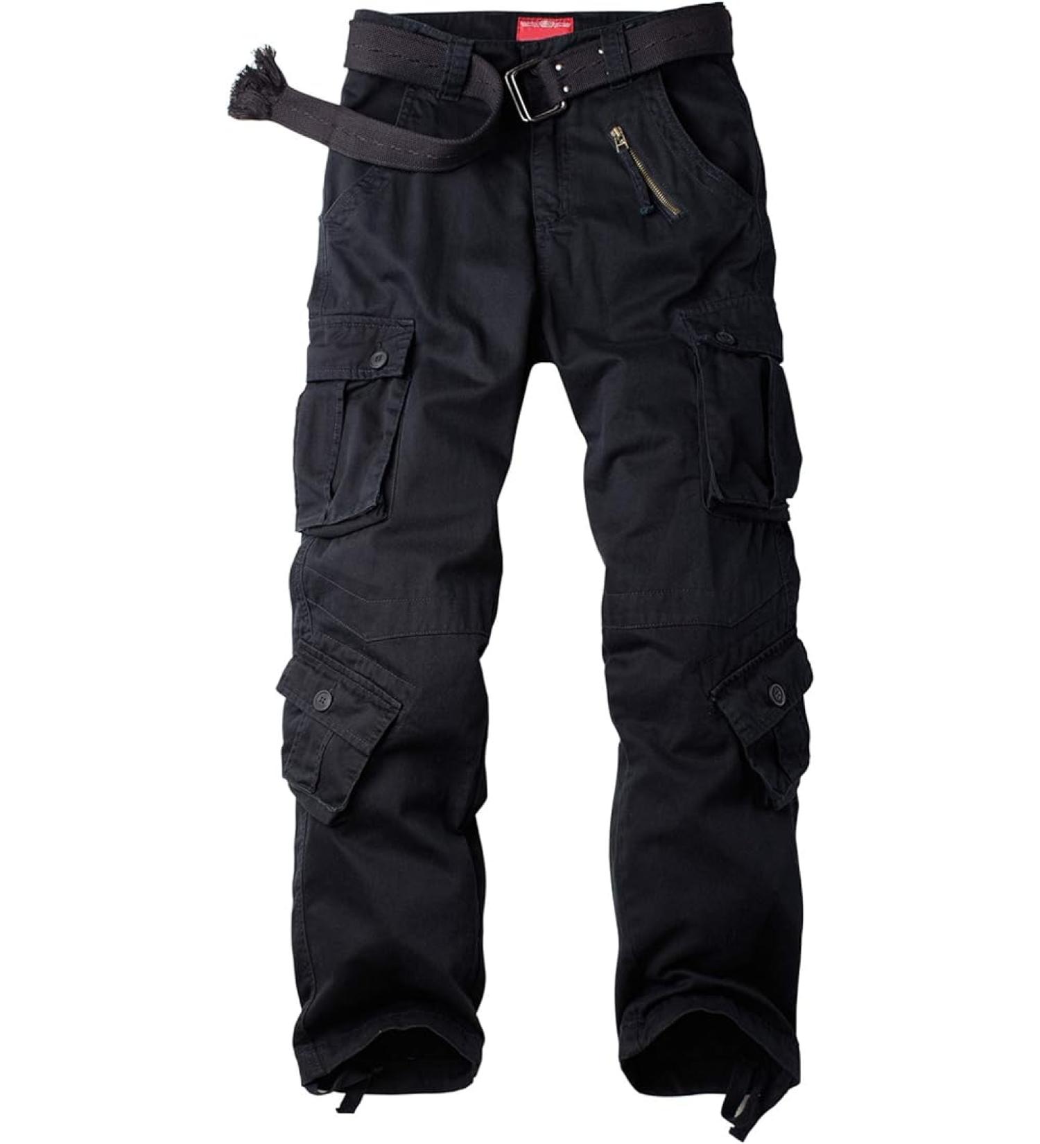 XNMAYA Womens Cargo Pants Quick Dry Casual Military Army - 18 - Black - Buy Online on GoSupps.com