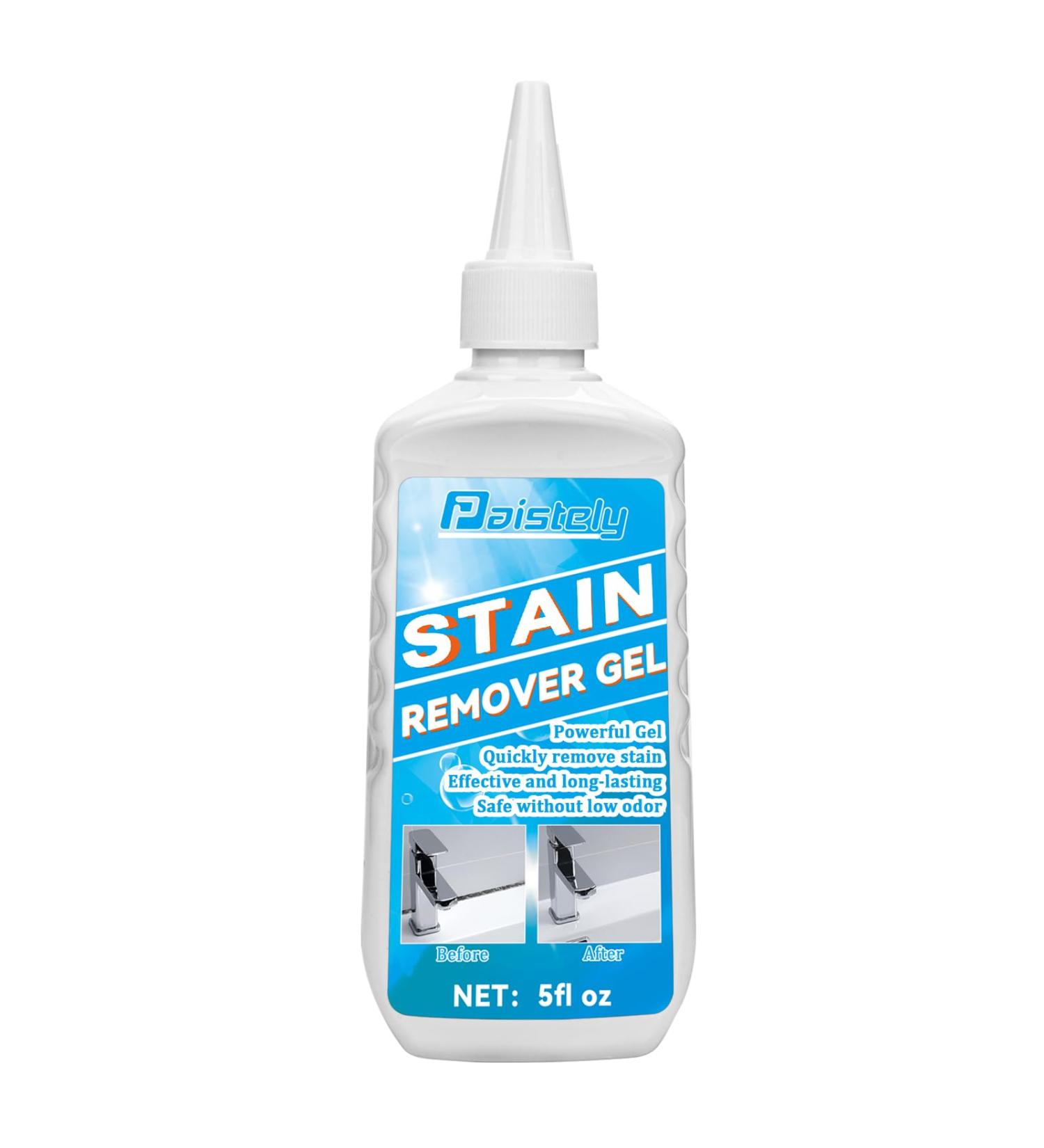 Stain Remover Gel Stain Cleaner Gel 140g Large Capacity Stain Remover Household Stain Remover Gel for Kitchen Bathroom Tile Stains Sink