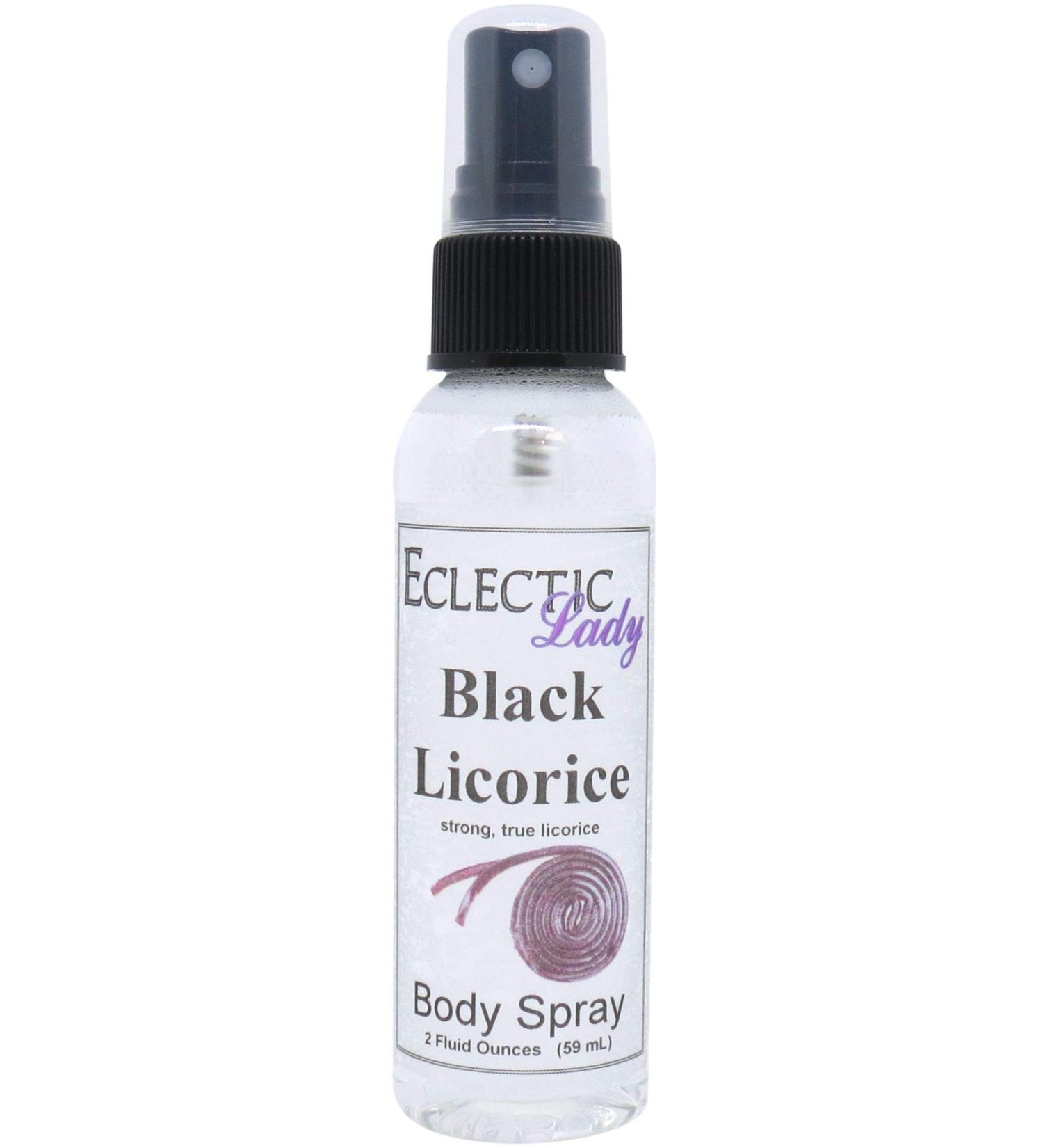 Black Licorice Body Spray 2 ounces Body Mist for Women with Clean Light & Gentle Fragrance Long Lasting Perfume with Comforting Scent for Men & Women Cologne with Soft Subtle Aroma For Daily Use 2 Fl Oz (Pack of 1) - Buy Online on GoSupps.com