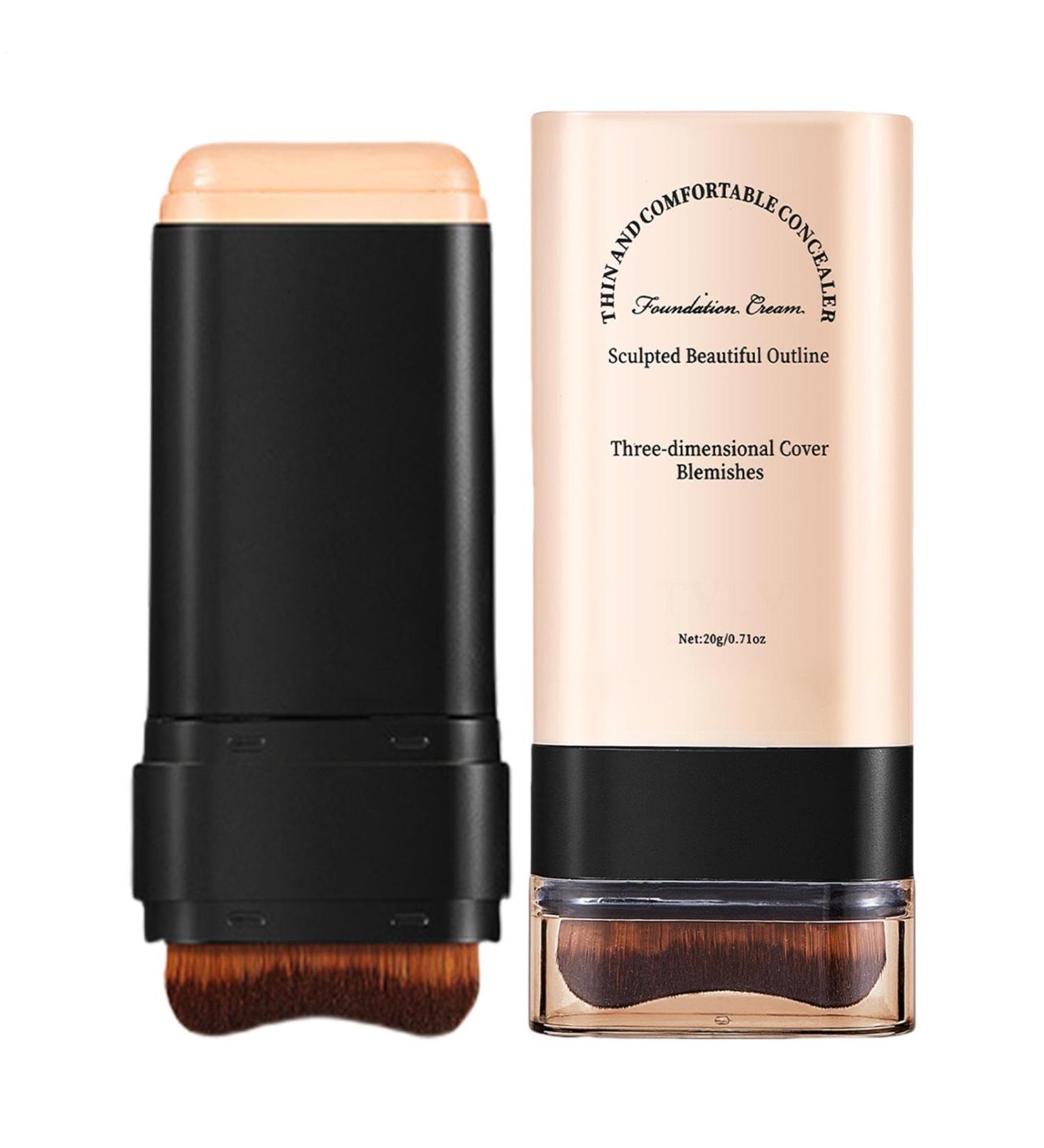 Contour stick concealer full area natural primer with brush contour sticks foundation with light finish for nose forehead hollows of the cheeks Mothers Day office - Buy Online on GoSupps.com
