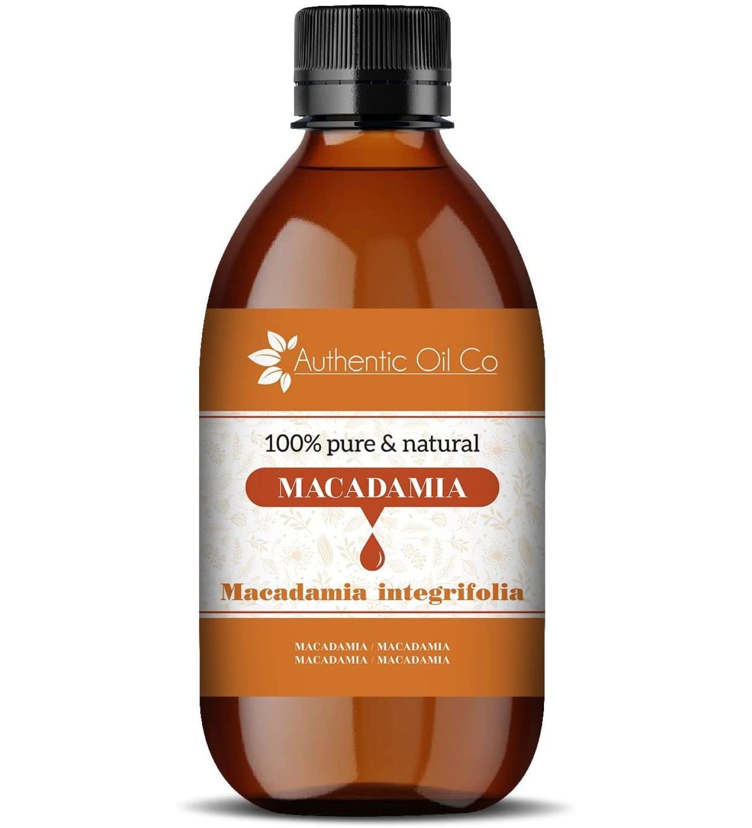 Macadamia oil 100% pure and natural plant-based vegan and not tested on animals 250ml 250 ml (1 pack)
