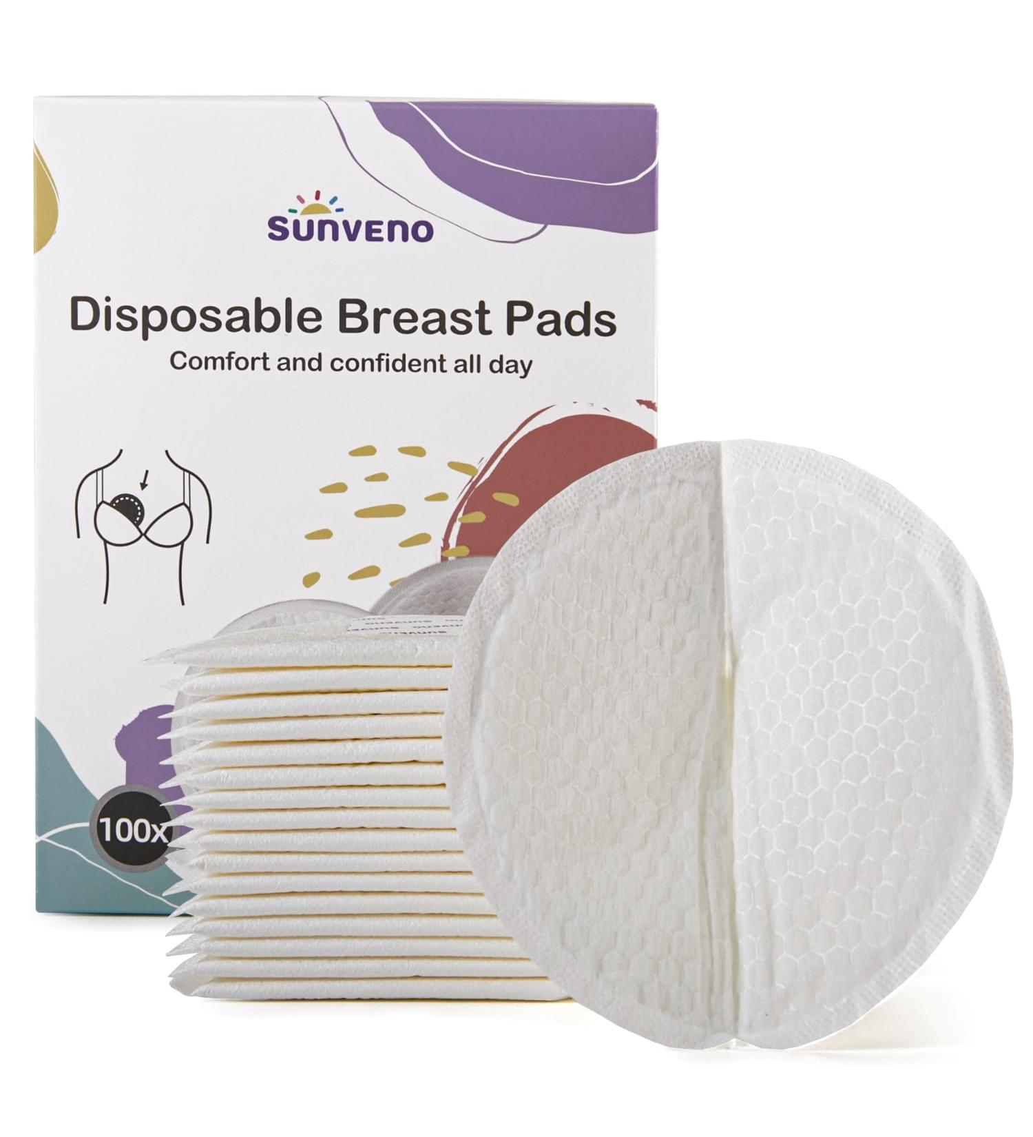 Buy SUNVENO Disposable Nursing Pads - Ultra Thin Extra Absorbent Leak Proof (100 Pcs) for Optimal Fit & Discretion | International Shipping Available - Buy Online on GoSupps.com