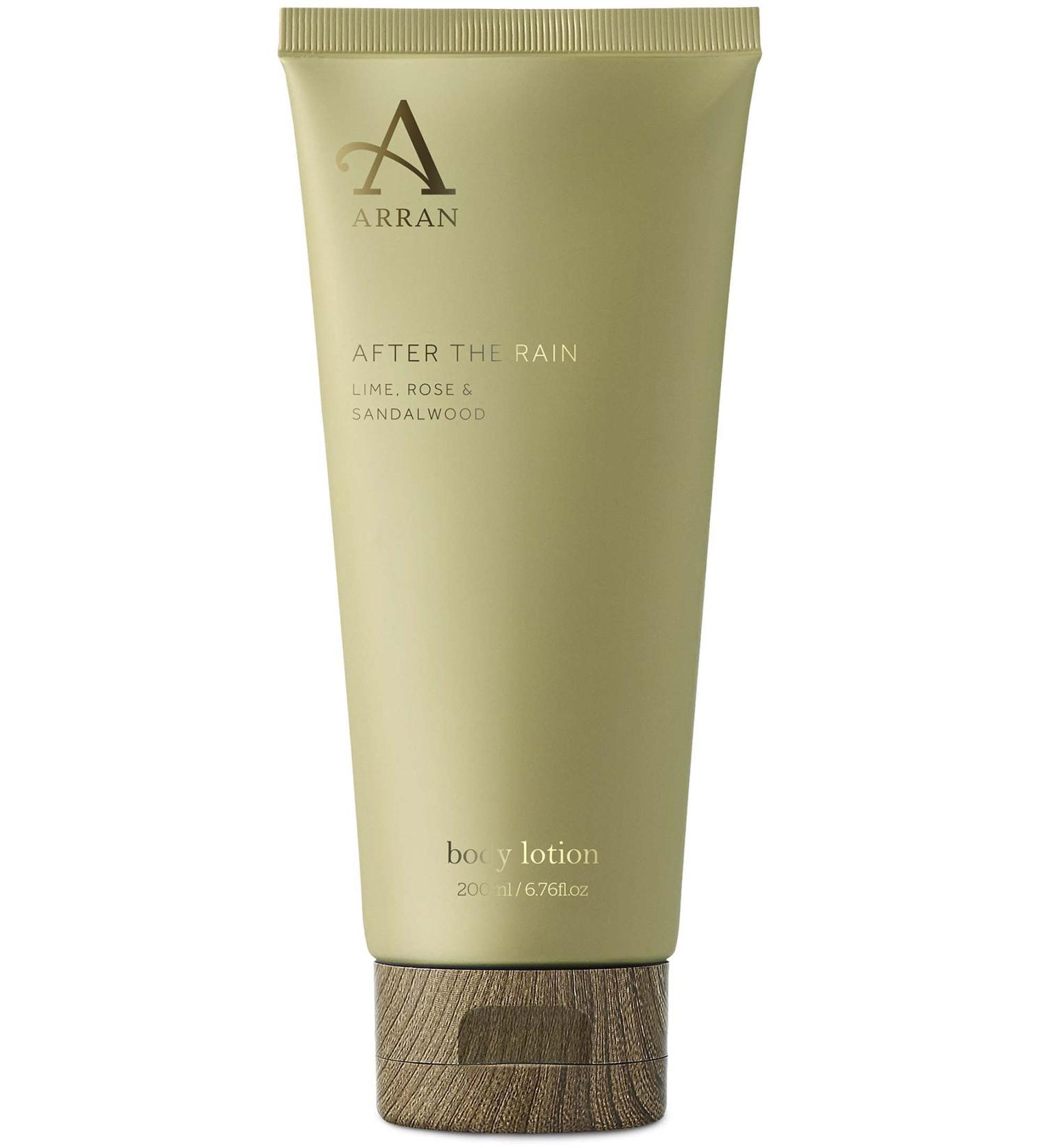 ARRAN Sense of Scotland After The Rain Body Lotion 200ml - Lime, Rose & Sandalwood - Buy Online on GoSupps.com