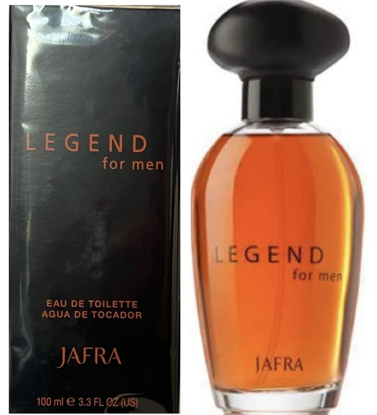 Jafra Legend for Men Amber Wood 3.3 Fl Oz (Pack of 1) - Buy Online on GoSupps.com