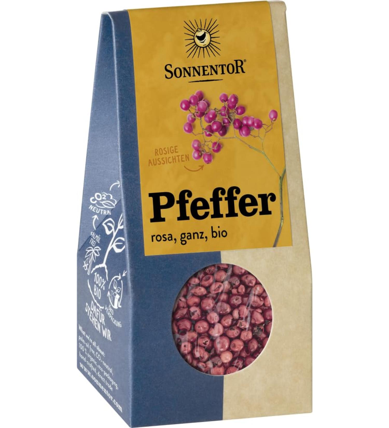 Sonnentor Sonnentor Organic Pink Whole Peppercorns (2 x 20 g)