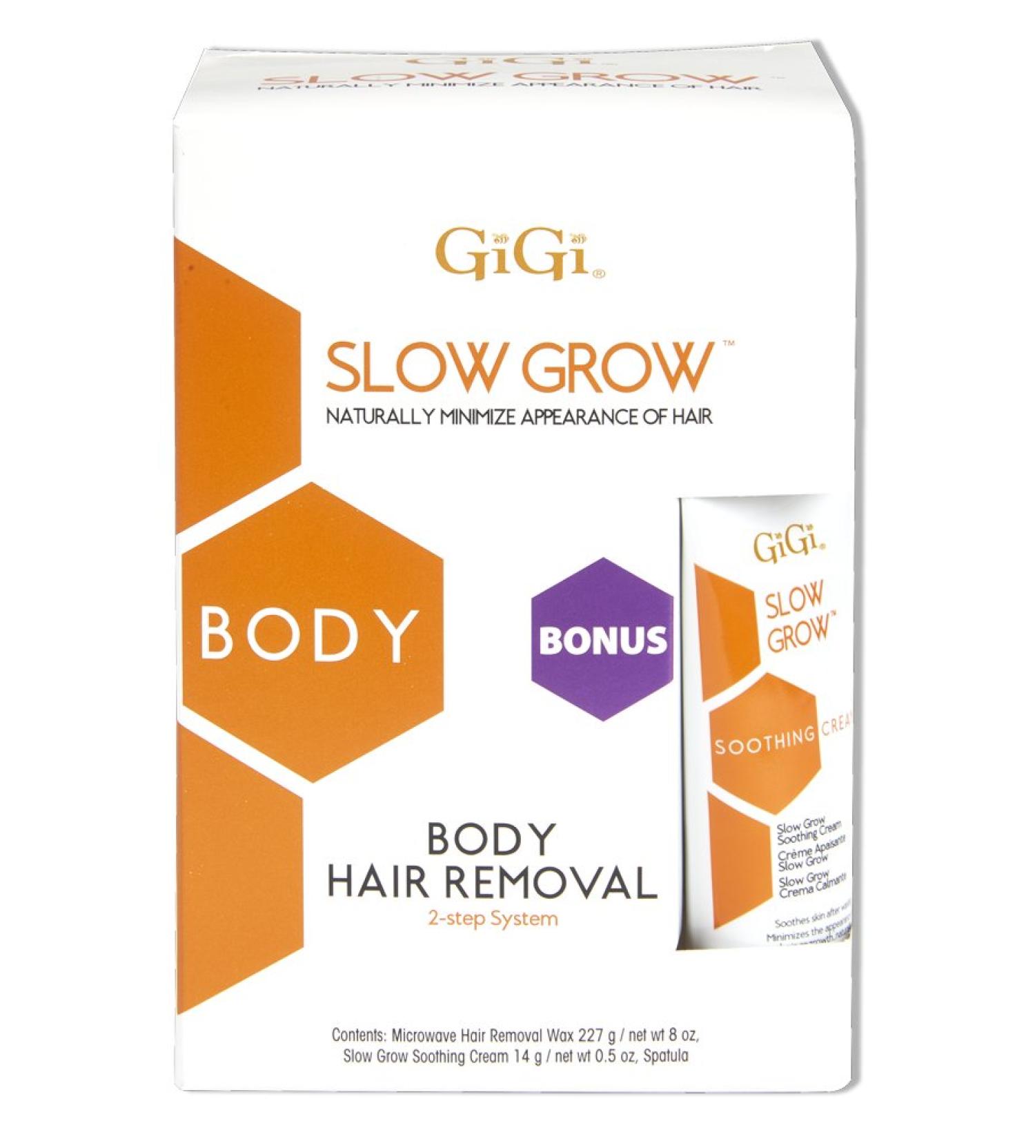 Buy GiGi Slow Grow Two-Step Body Hair Removal System - Smooth Skin Fast Shipping Worldwide - Buy Online on GoSupps.com