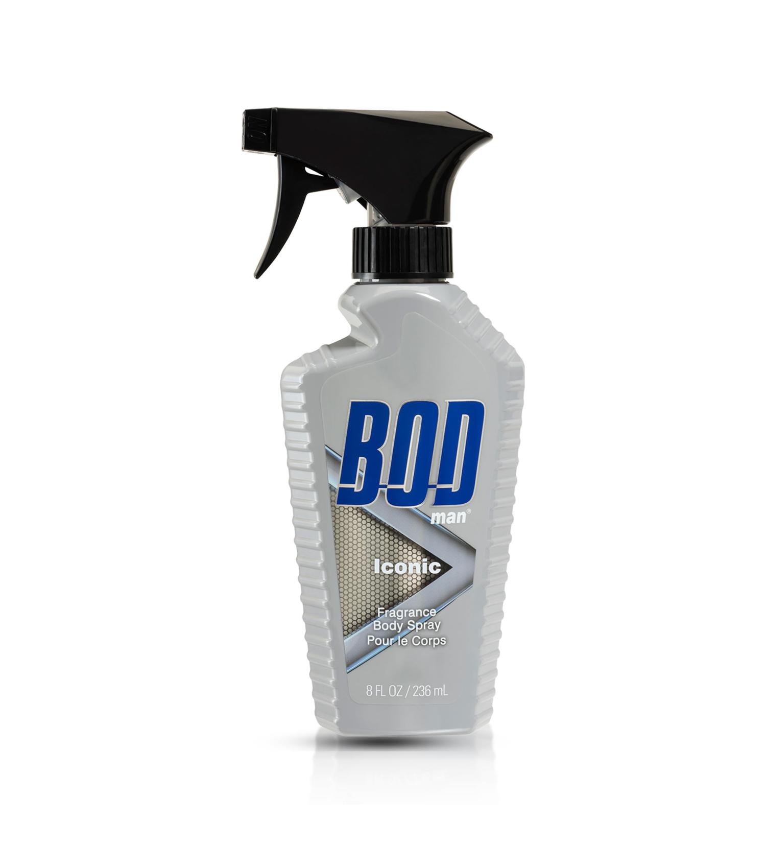 BOD Man Fragrance Body Spray Iconic 8 fl oz - Buy Online on GoSupps.com