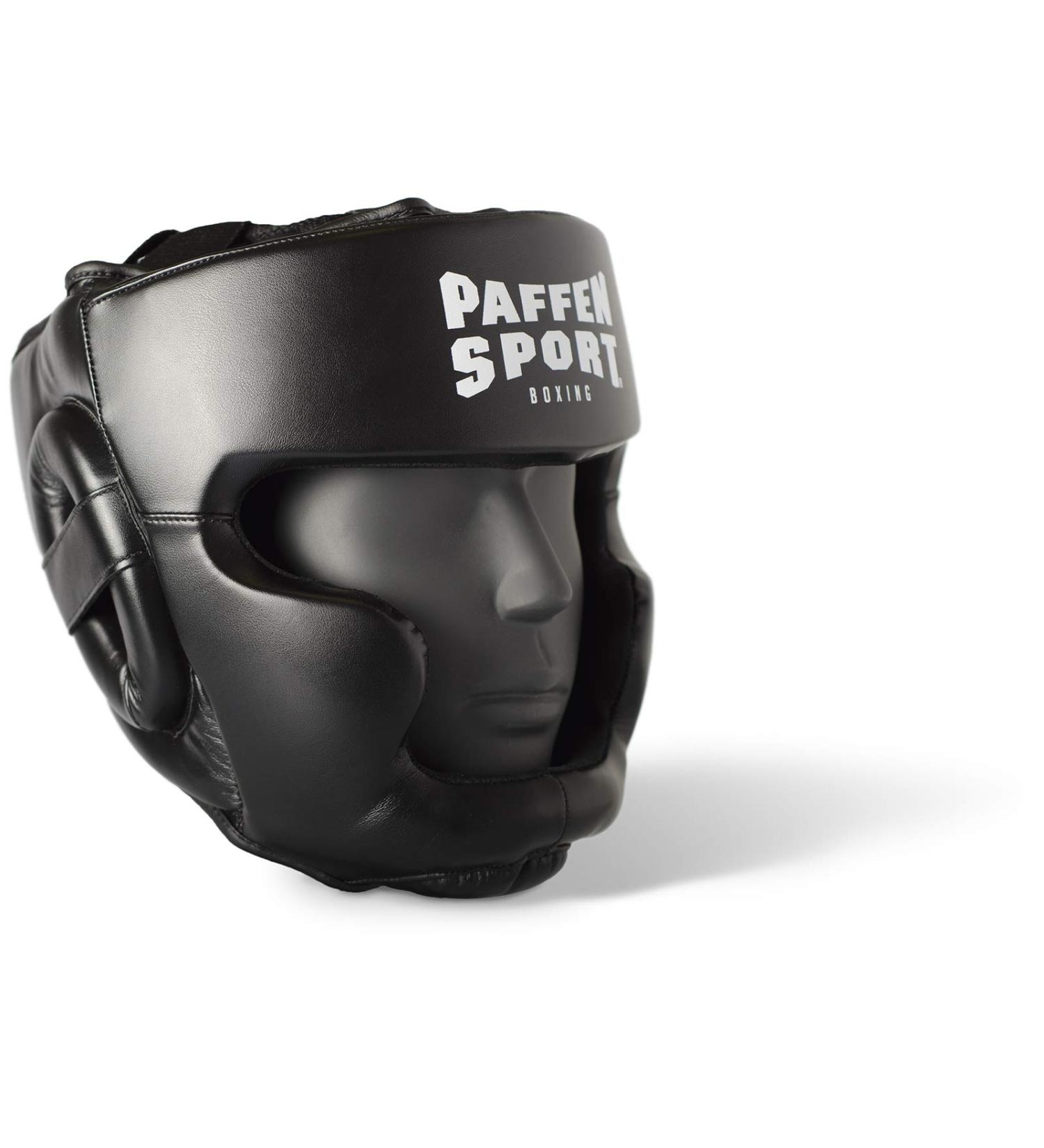 PAFFEN SPORT FIT Head Protection - M/L Black/White for Boxing Kickboxing & Muay Thai Training - International Shipping Available - Buy Online on GoSupps.com