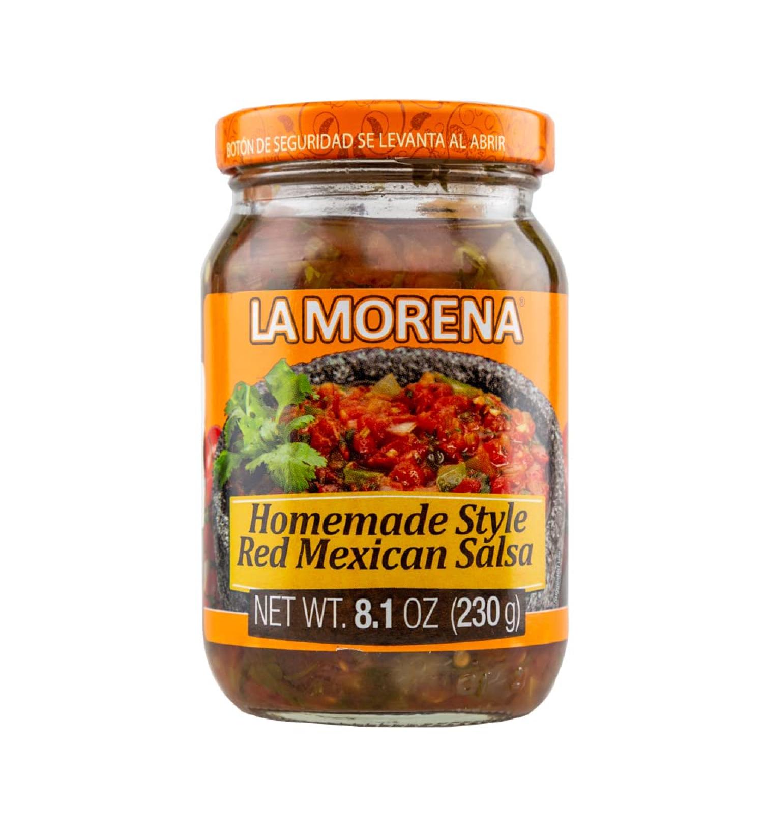 Homemade Style Red Mexican Salsa La Morena, 230g