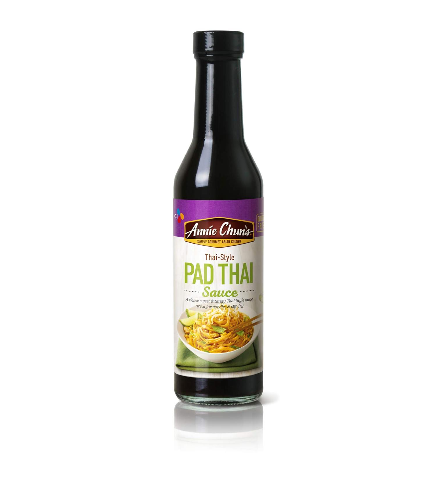 Annie Chun's Pad Thai Style Sauce 9.7 oz - Gluten-Free Essential for Asian Dishes (Pack of 6) - Buy Online on GoSupps.com