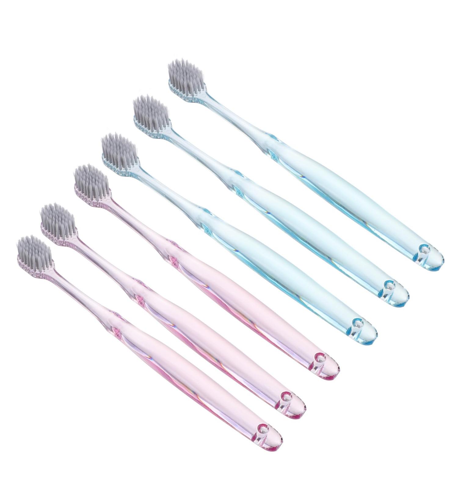 Gatuida Manual Toothbrush Set for Pets - 6 Soft Cleaning Brushes for Optimal Oral Care - Buy Online on GoSupps.com