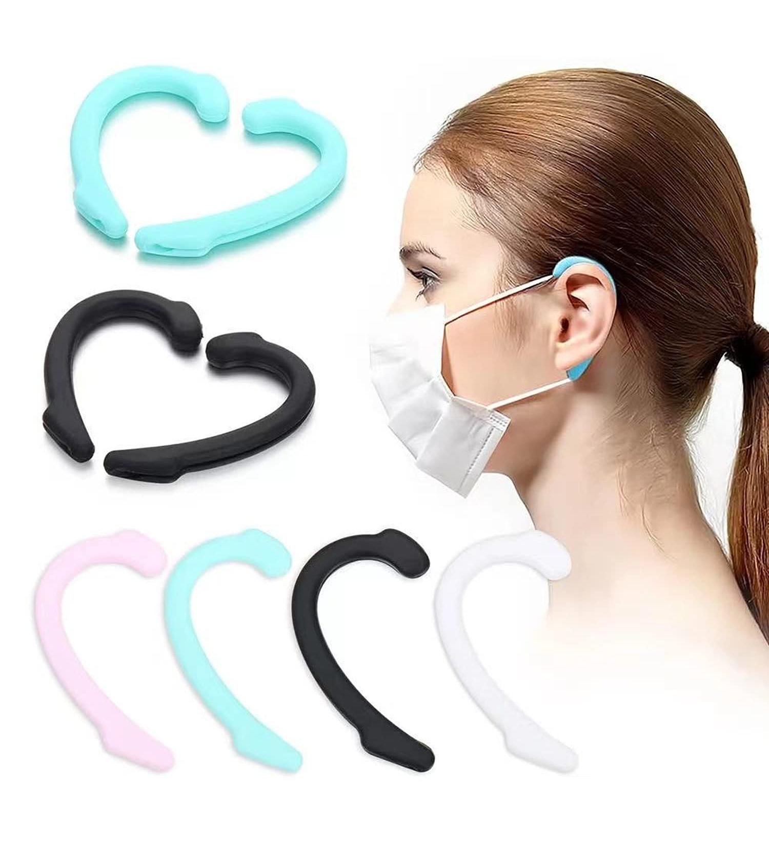 Cobakuey Ear Protecting Silicone Sleeve (4 Pairs) - Relieve Ear Pain, Suitable for Children/Adults - 1.96x1.18 Inch - Buy Online on GoSupps.com