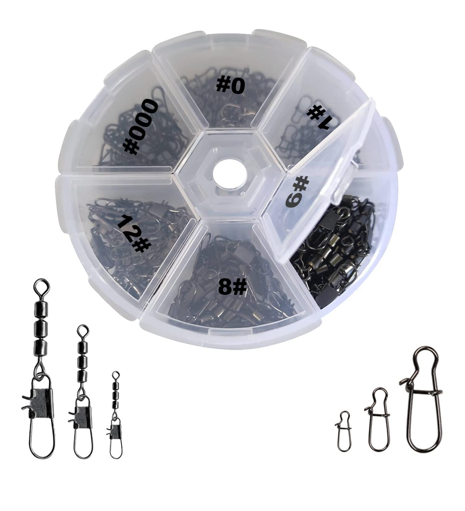 Njord Kalastus Triple Vertebrae & Snap Set 150 TLG | Best Trout Fishing Accessories | Complete Vertebrae Fishing Set with Carabiner | Premium Triple Vortex Fishing Gear - Buy Online on GoSupps.com