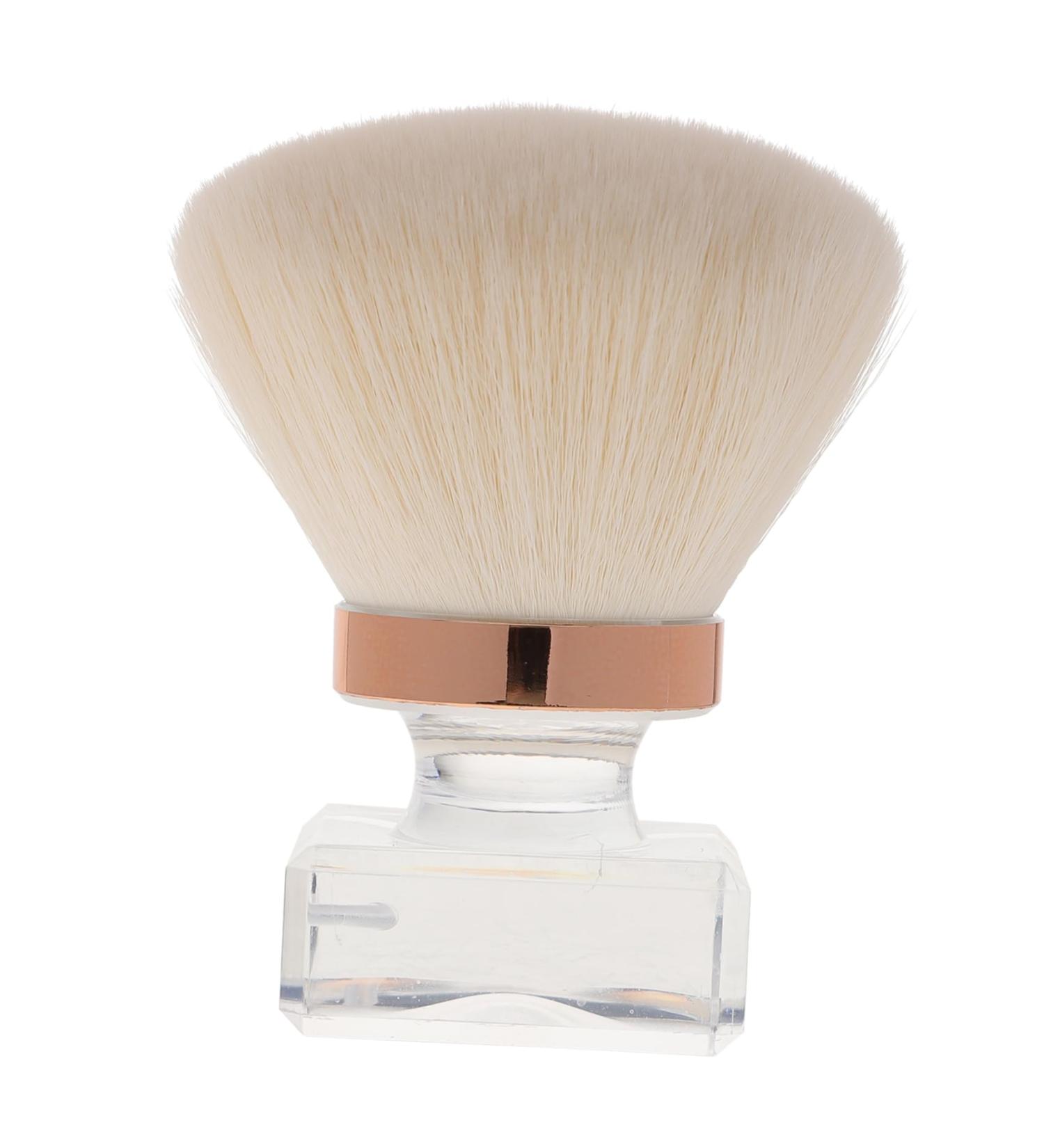 WOFASHPURET Miss makeup powder round head plastic Foundation Brush powder brush Aromatherapy highlighter blush brush paint Mushroom head tool artificial fiber manicure cosmetic beauty tools - Buy Online on GoSupps.com