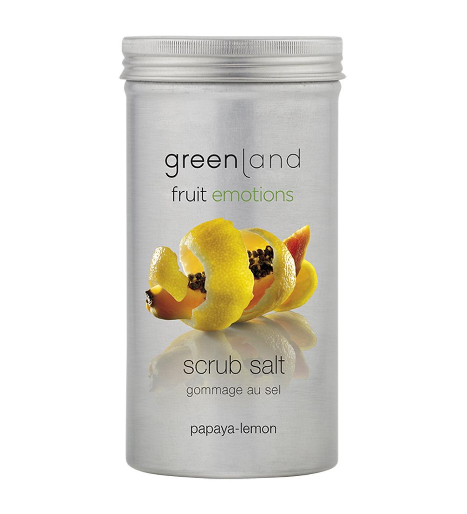 Greenland Body Scrub 400 g Papaya-Lemon