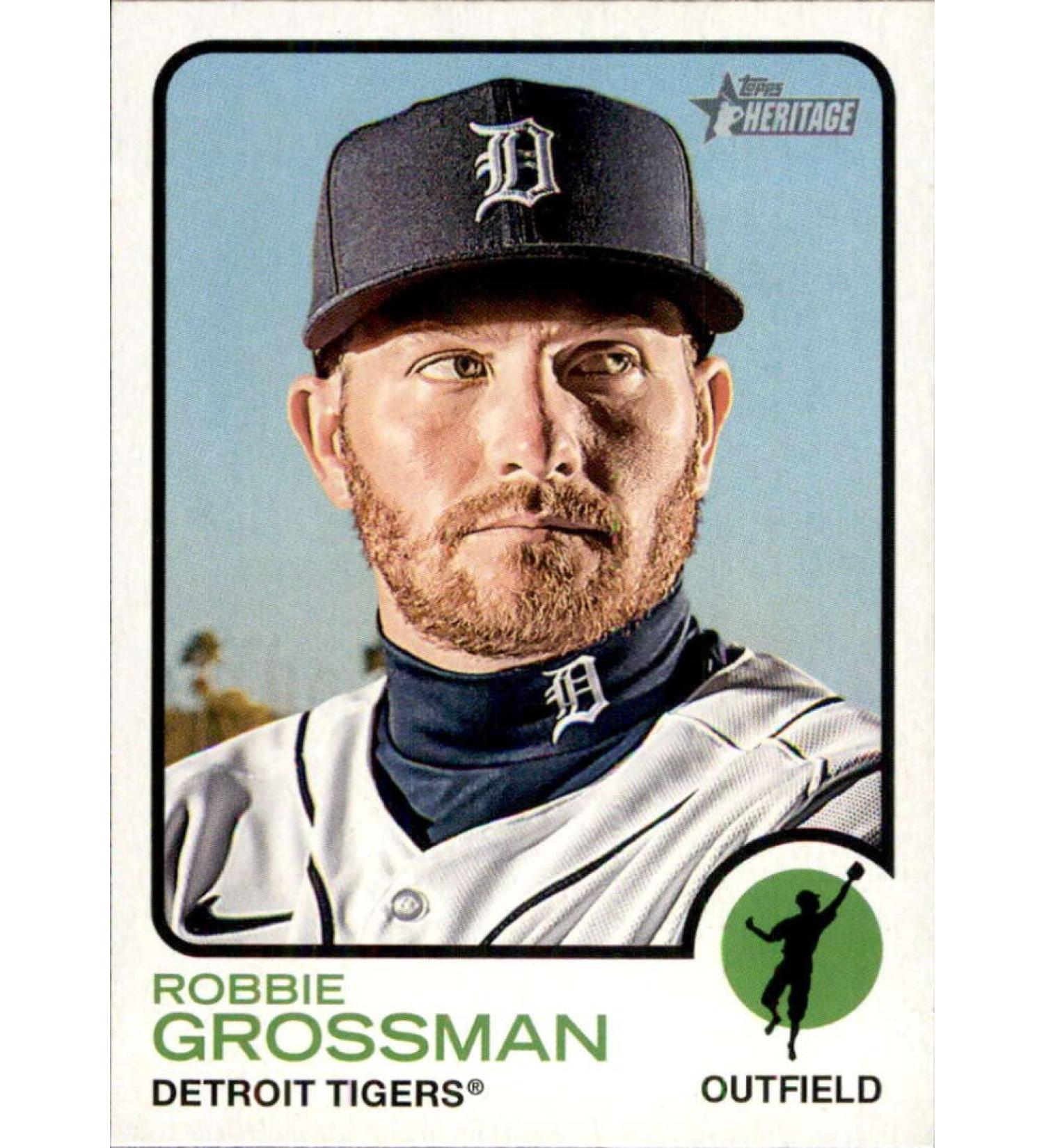 2022 Topps Heritage #58 Robbie Grossman NM-MT Tigers