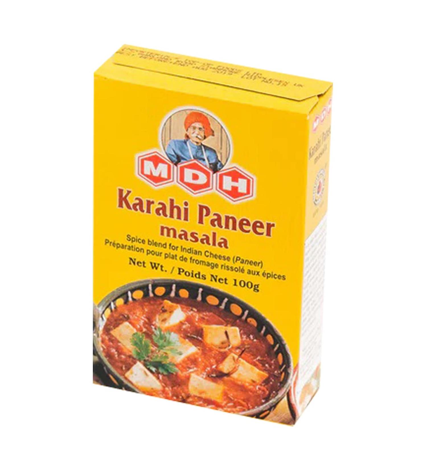 MDH Karahi Paneer Masala 100g (Pack of 1) - Aromatic Spice Blend for Authentic Karahi Paneer - Buy Online on GoSupps.com