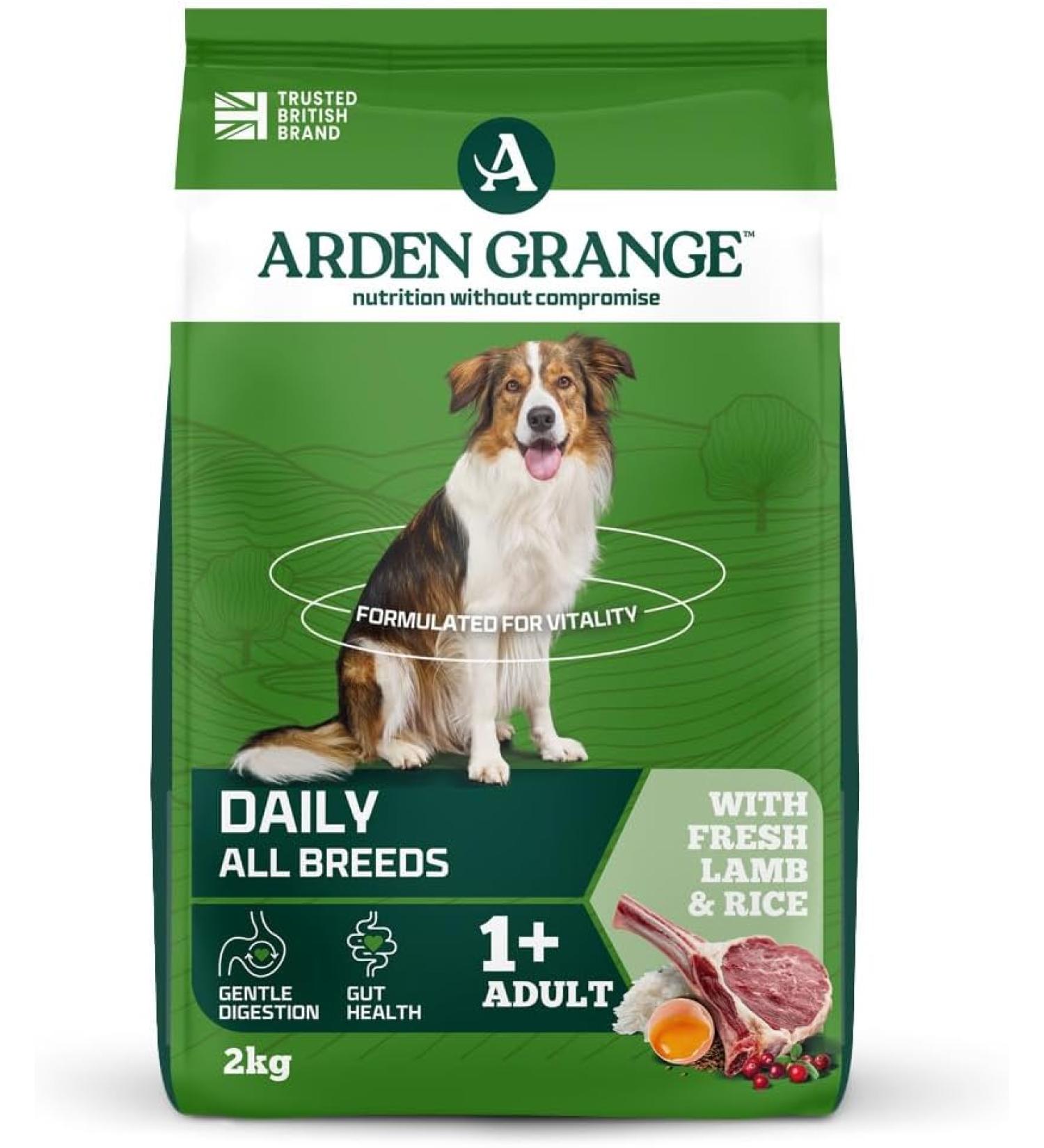 Arden Grange Adult Rich In Fresh Lamb and Rice Clear - 2 kg - Buy Online on GoSupps.com