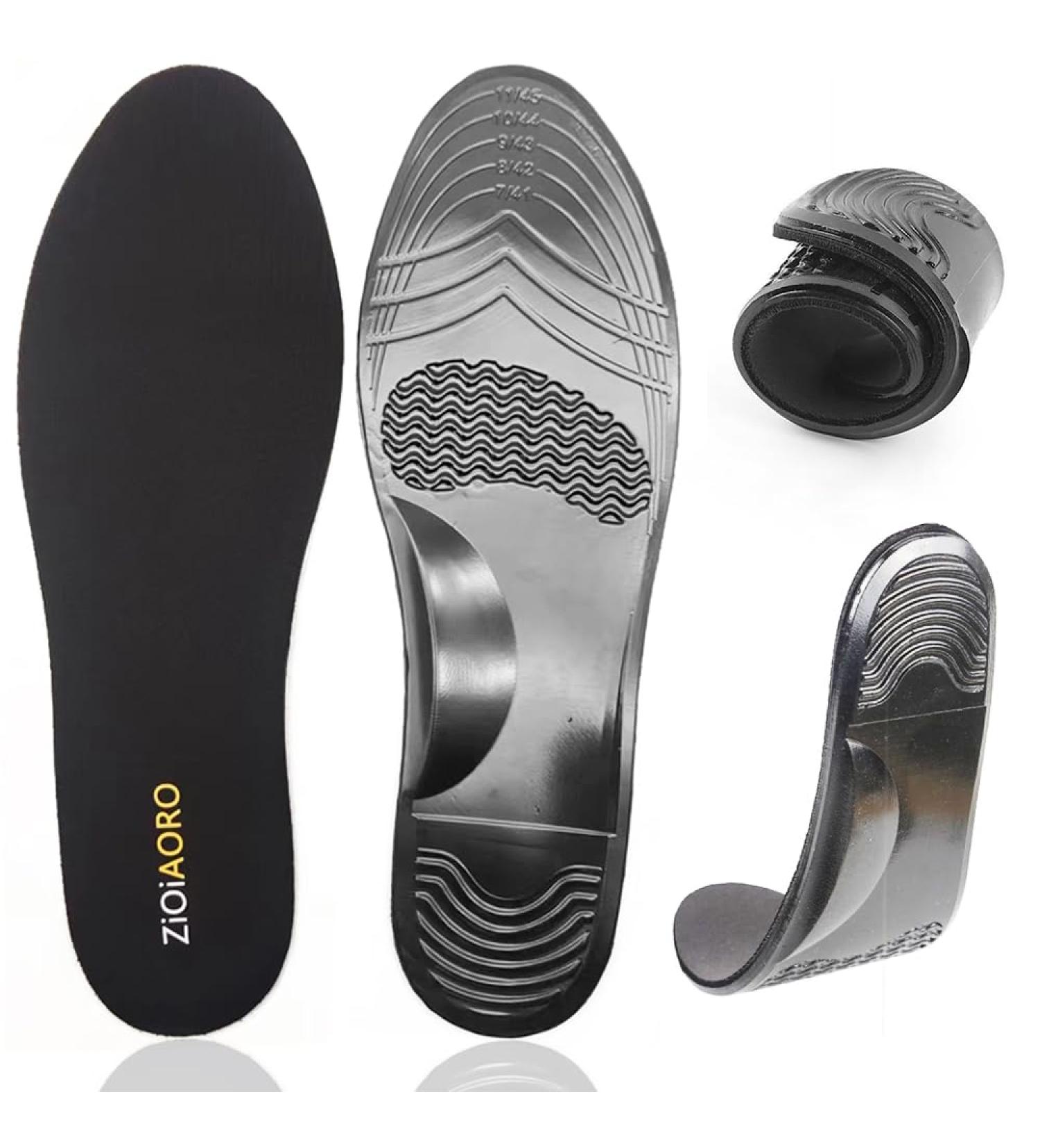 Buy Full Length Arch Support Insoles for Men | Foot Pain Relief Shock Absorption & Comfort | Fits US 7-12 / EU 41-46 - Buy Online on GoSupps.com