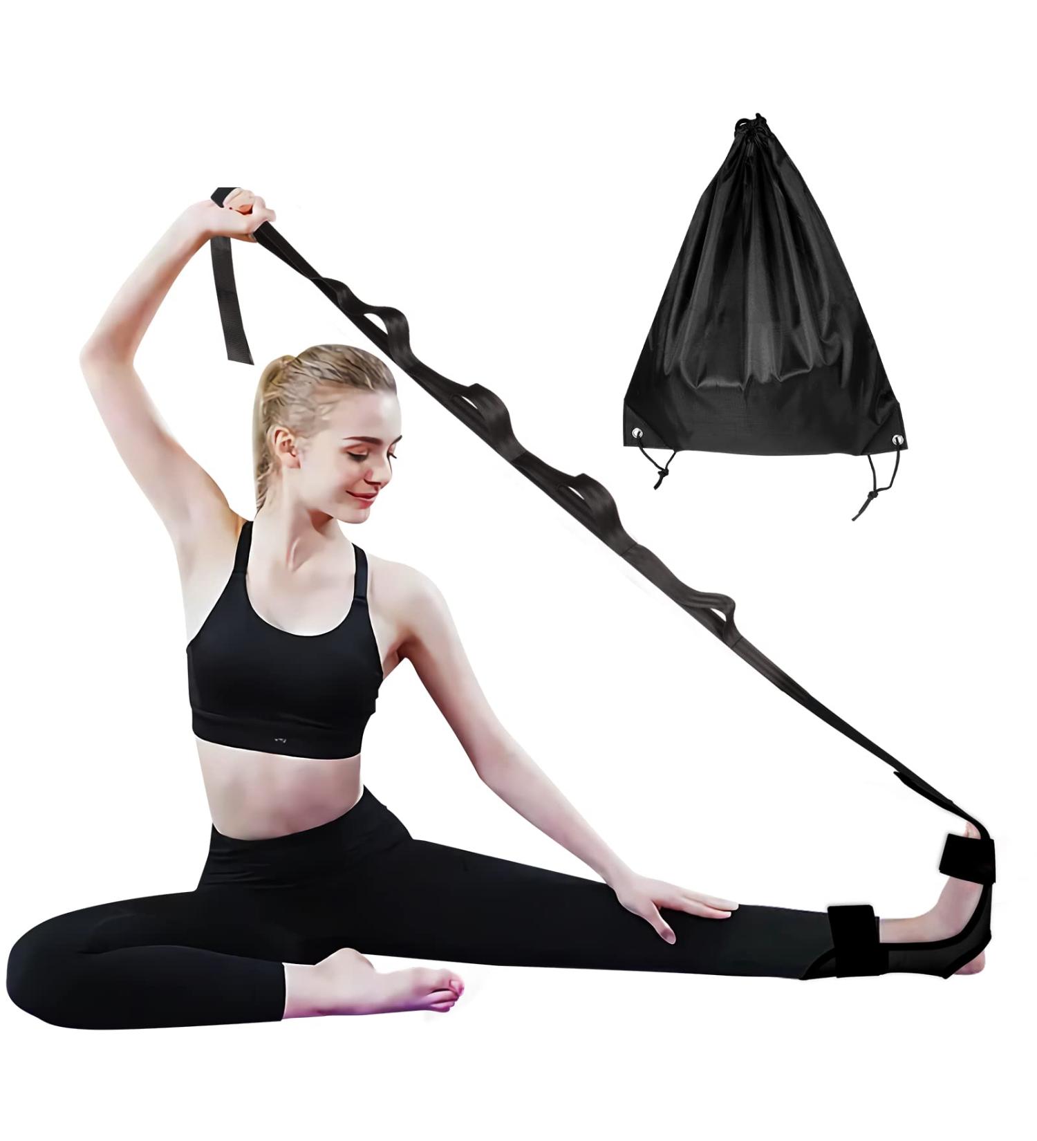 Cycleacc Yoga Straps - Non-Elastic Stretch Bands for Physical Therapy, Pilates, Dance & Gymnastics - Buy Online on GoSupps.com