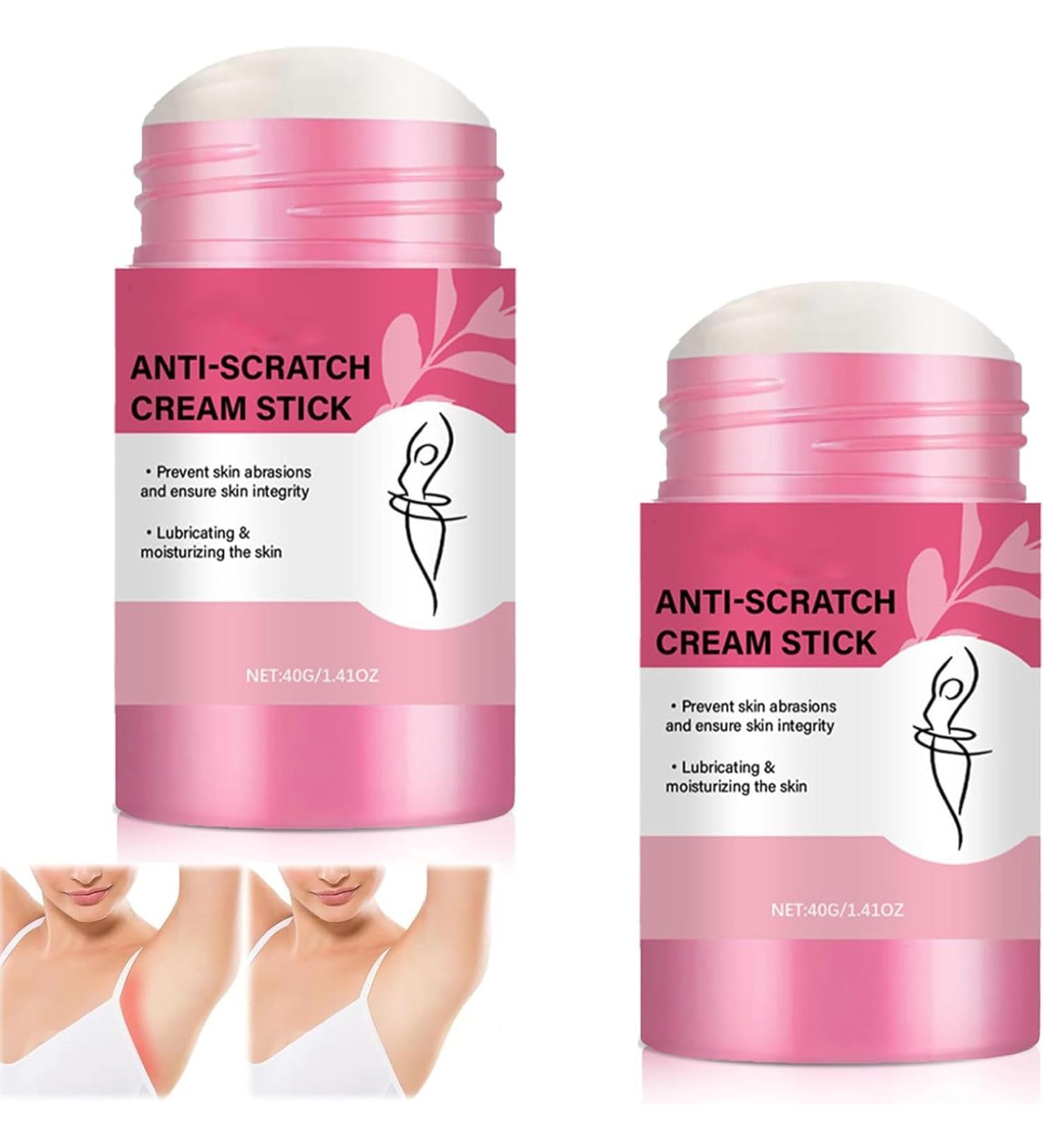 Anti-Chafing Sticks Anti-Chafing Thigh Anti-Chafing Cream Friction Cream Anti-Chafing Thigh Stick Prevents Chafing And Skin Irritation (2) - Buy Online on GoSupps.com