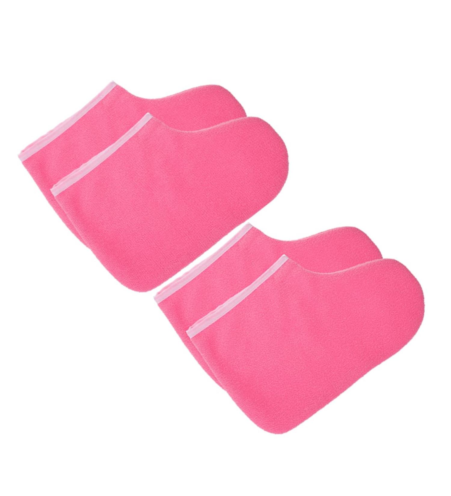 Mikinona 2 Pairs Foot Mask Insulation Bag Paraffin Wax Foot Covers Paraffin Wax Bath Liners Nail Art Pedicure Foot Cover Paraffin Wax Bath Mittens Paraffin Heated Foot Spa Liners Polyester - Buy Online on GoSupps.com