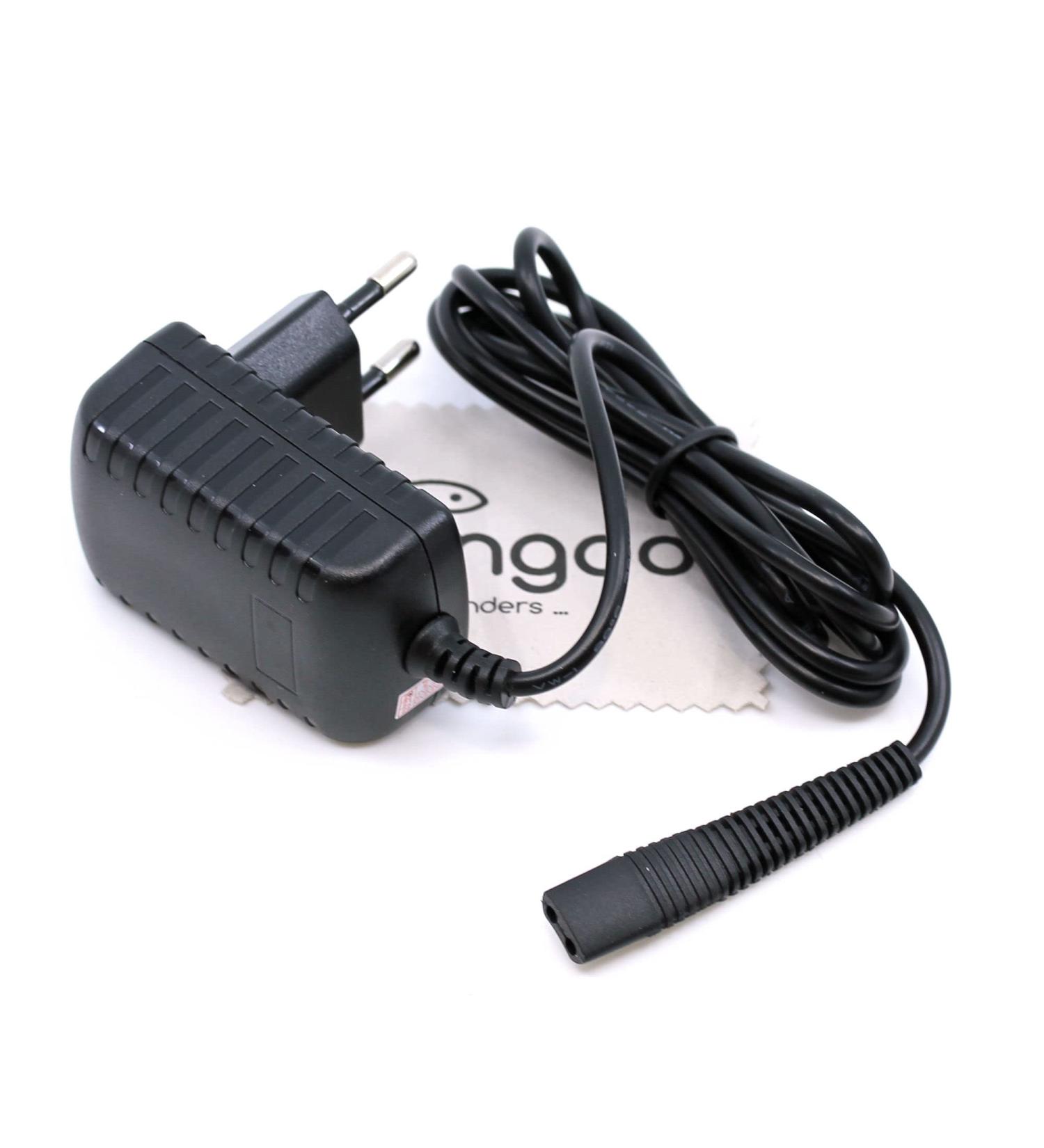 Charger suitable for brown multi grooming kit 30xx 32xx 33xx / cruzer5 cruzer6 / beard trimmer 3040 5040 7040 7940 (replaced 81747675) loading cable trimmer razor with mungoo display cleaning cloth