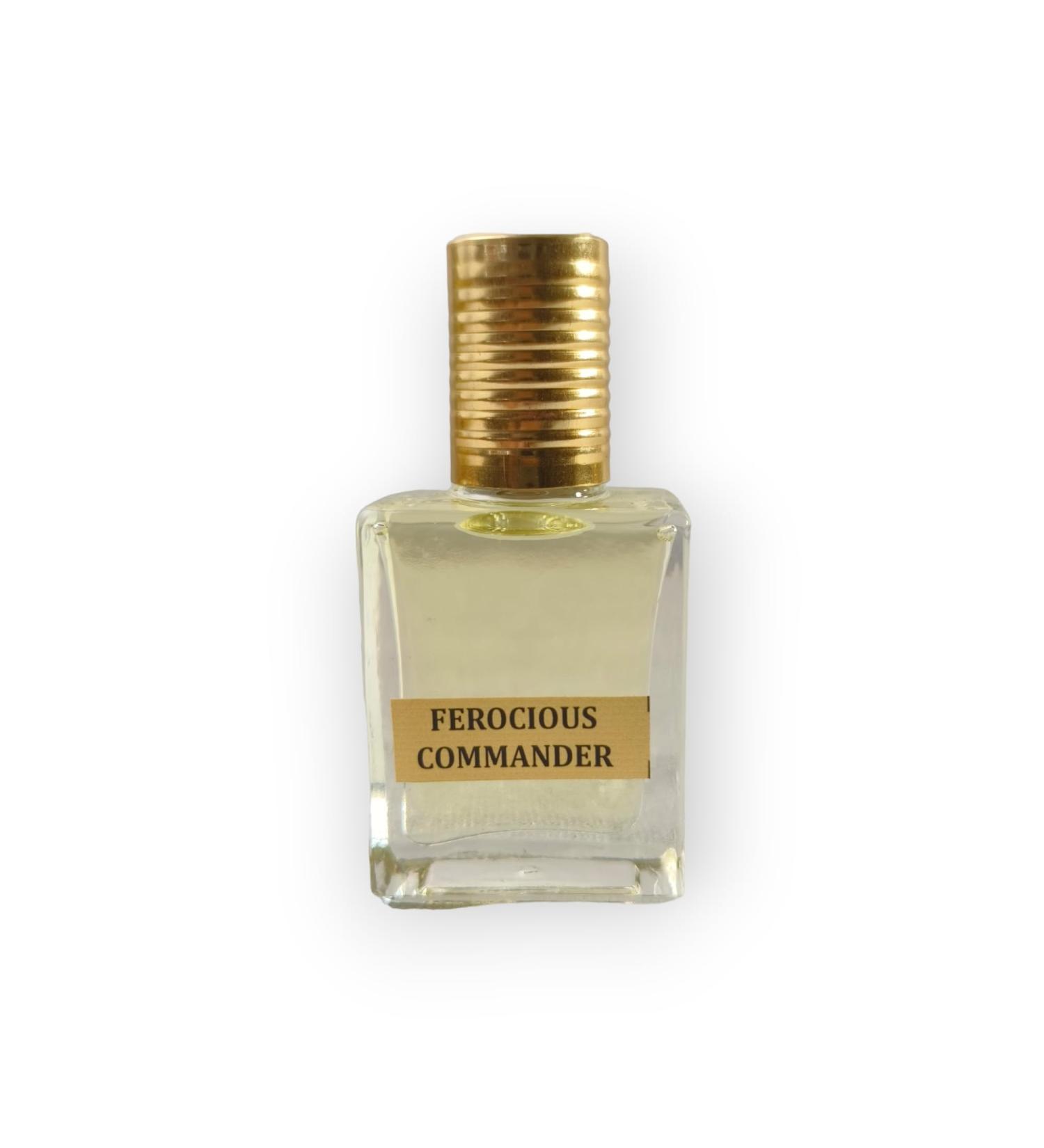 All Types Attar-Atar Essential Oil Parfum Oil Fragrance Perfume Unisex Men-Women Parfume Spray Scent Long Lasting Roll On Itar Semi Natural Non Alcoholic Volume:12ML (0.4 Fl Oz) (Ferocious Commander)