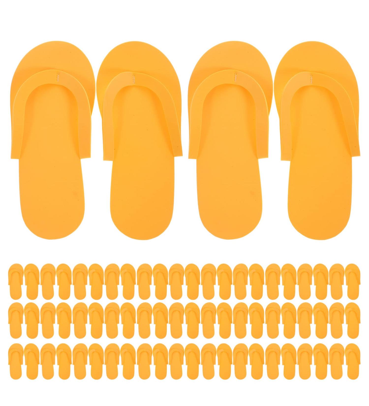 YARNOW 36 Pairs Disposable Foam Slippers - Anti-Slip Pedicure Sandals for Spa & Beach - Buy Online on GoSupps.com