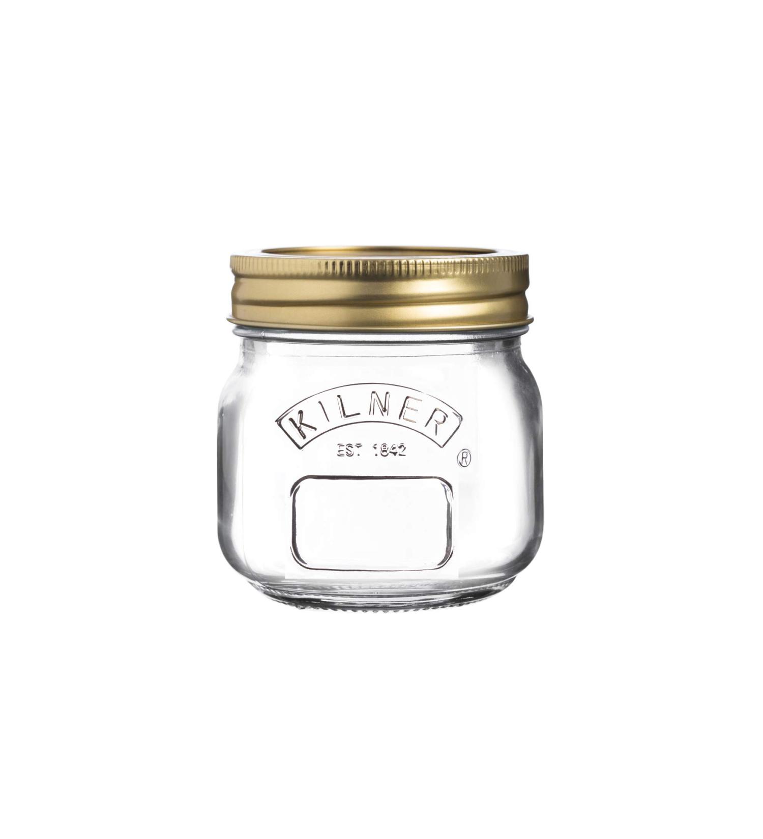 Kilner 0.25 Litre Round Glass Storage Jar with Screw Top Lid - Single Preservation Jar - Buy Online on GoSupps.com