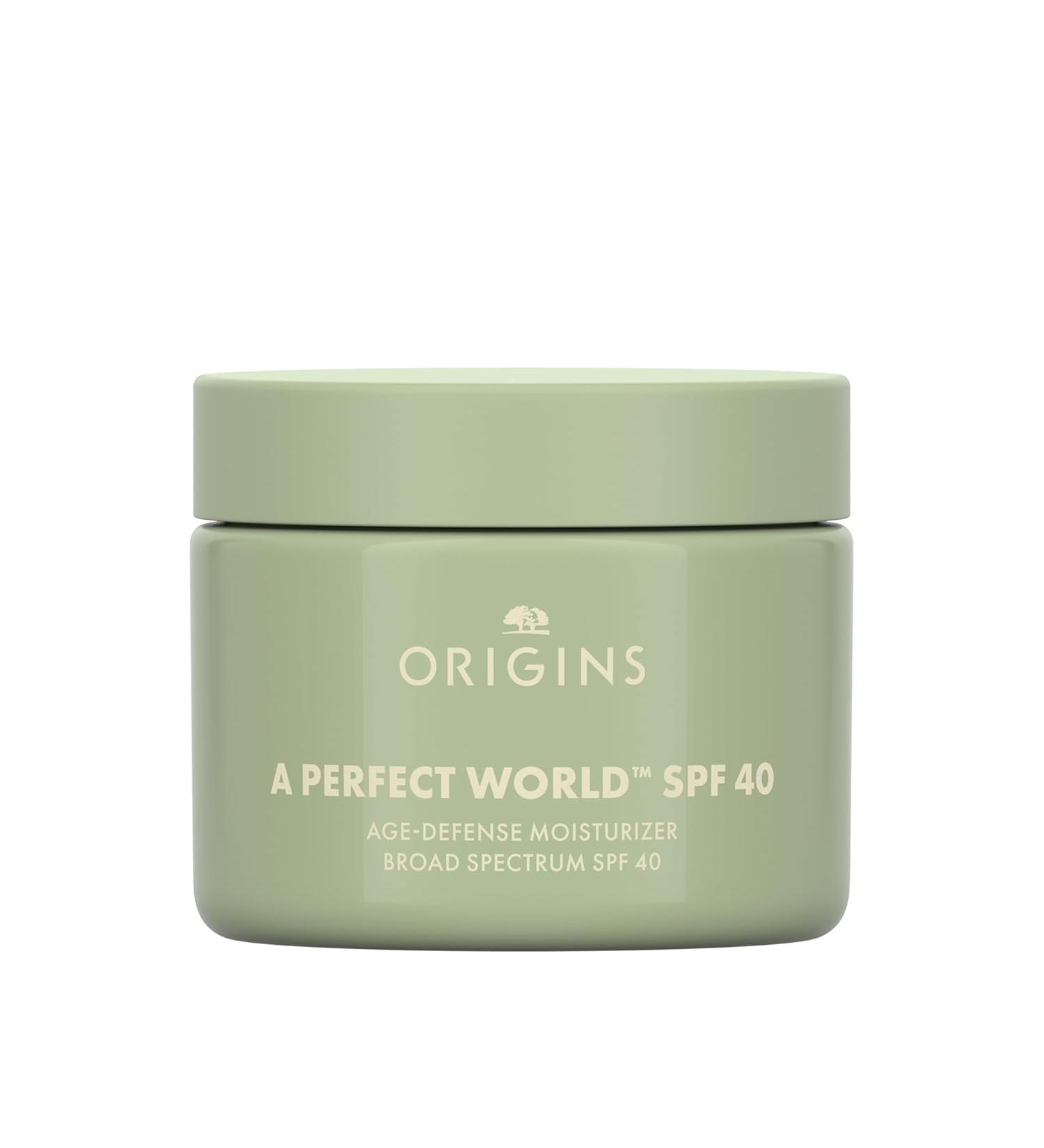 Origins Perfect World SPF 40 Age-Defense Moisturizer 1.7 Fl Oz - White Tea 1.70 Fl Oz - Buy Online on GoSupps.com