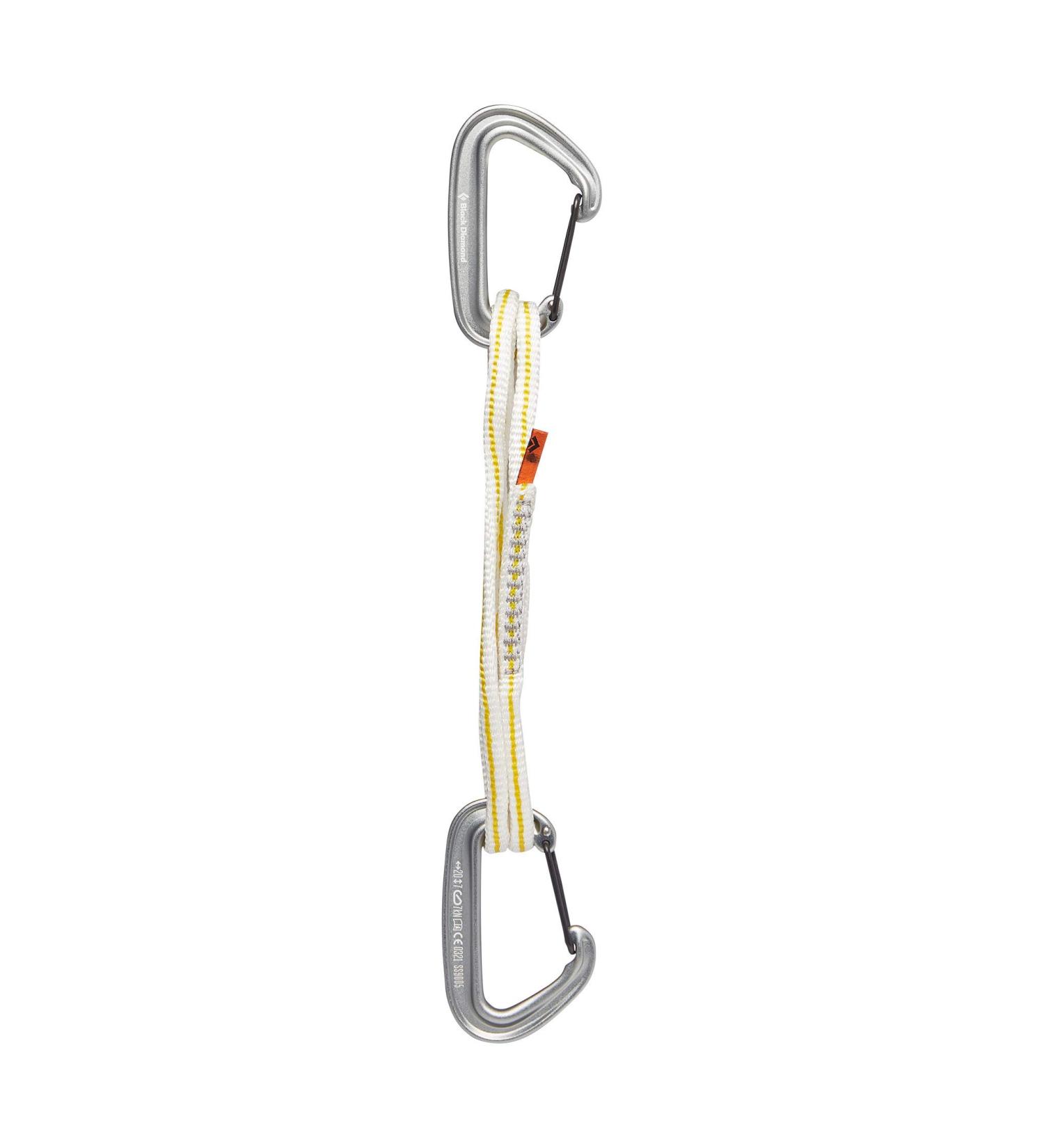Black Diamond Miniwire Alpine Quickdraw for Rock Climbing