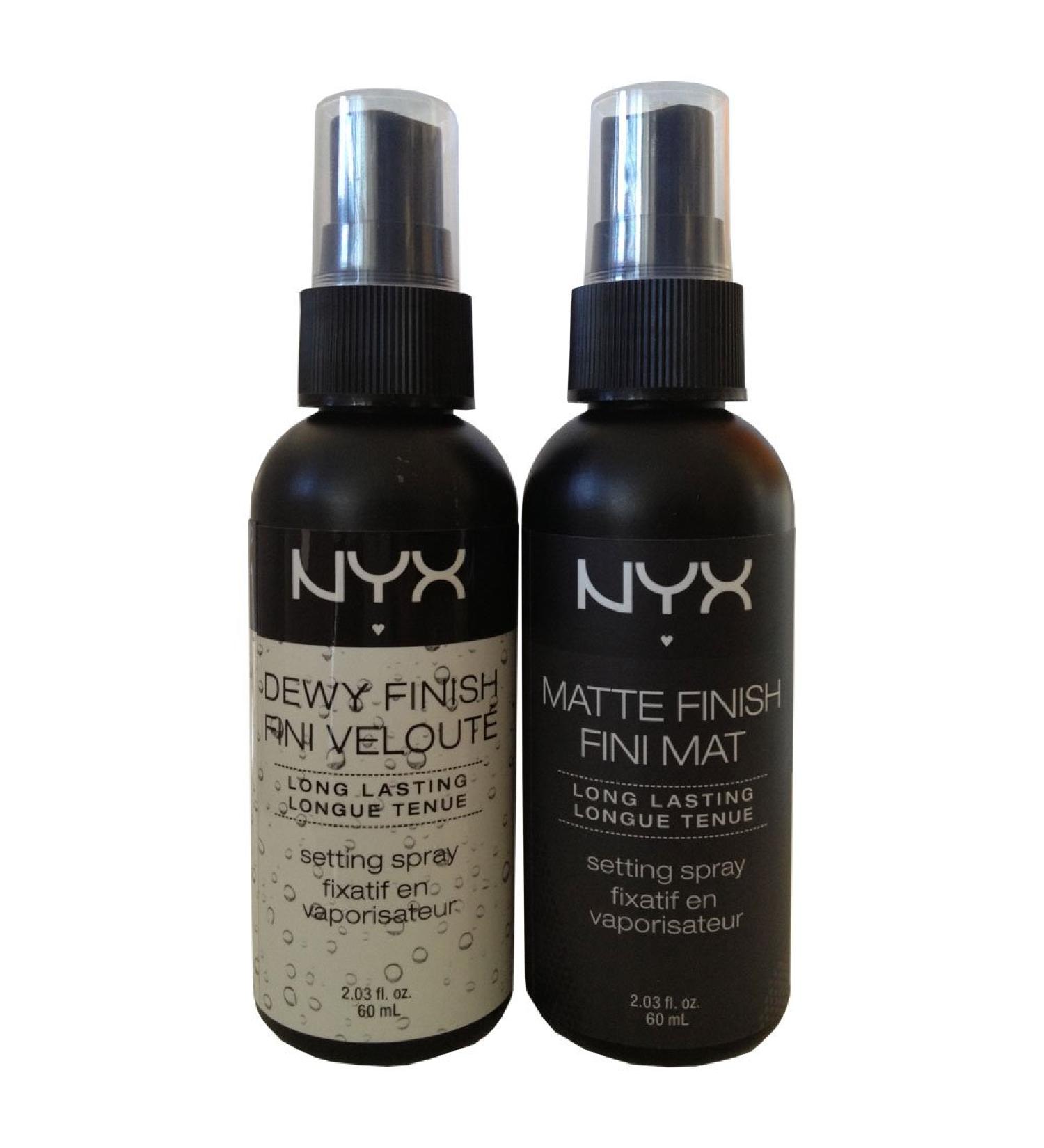 NYX Dewy & Matte Finish Set - Long Lasting Setting Spray 2.03 fl. oz - Buy Online on GoSupps.com