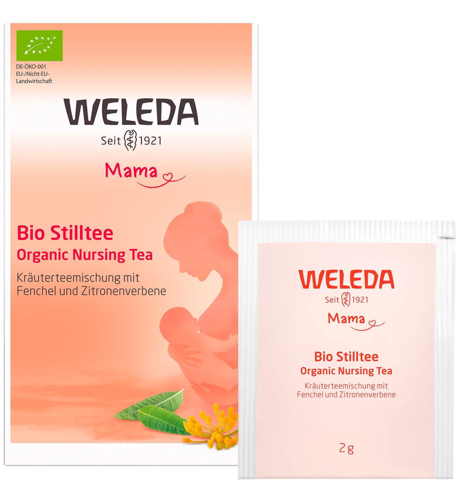 Weleda Mama Still Tea - Organic Herbal Tea for Milk Production | Natural Cosmetics | 20 Bags x 40g - Buy Online on GoSupps.com