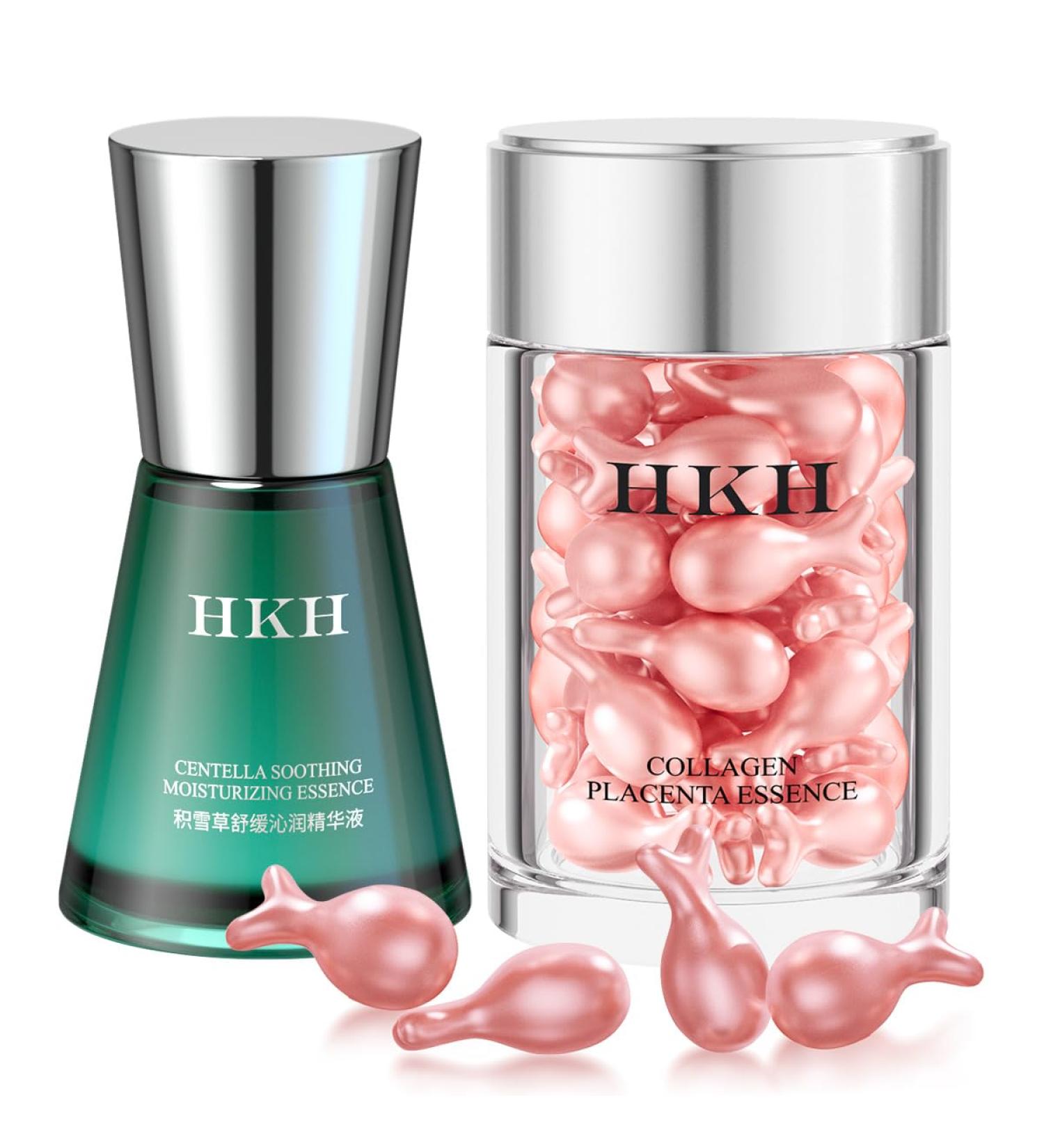 Pro-Retinol Serum For Face Anti-Aging Wrinkle 48 Capsules + Madagascar Centella Ampoule Serum - Buy Online on GoSupps.com