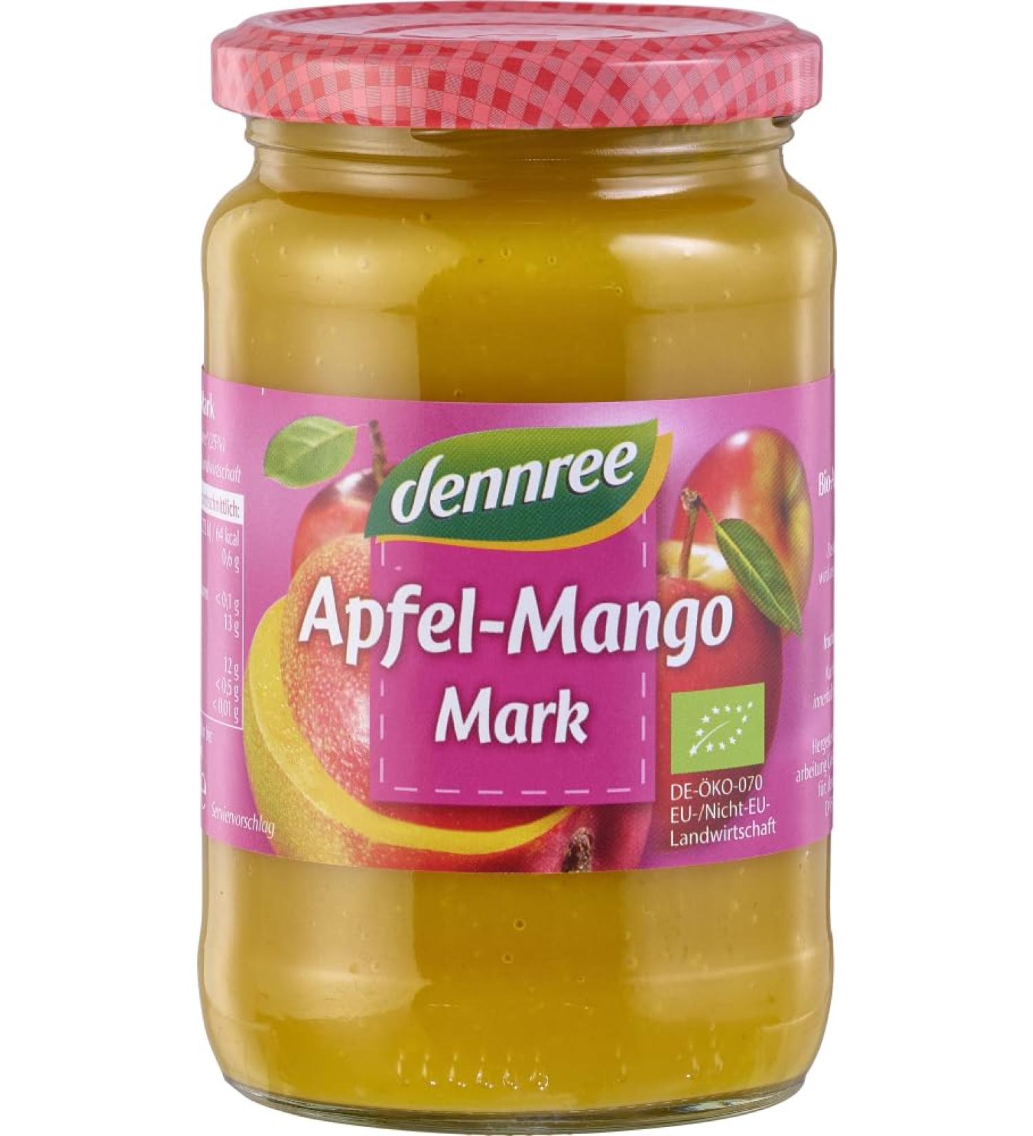 dennree Organic apple and mango mix (2 x 360g)