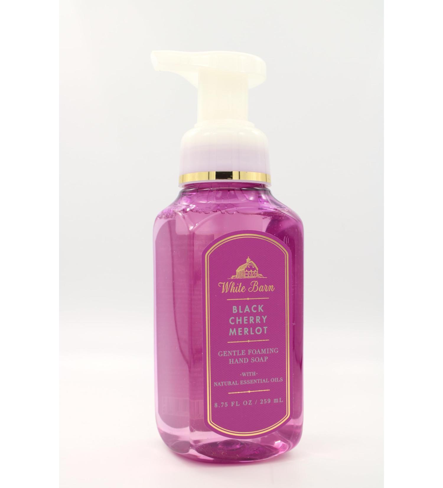 Black Cherry Merlot Bath and Body Gentle Foaming Hand Soap 8.75 fl oz
