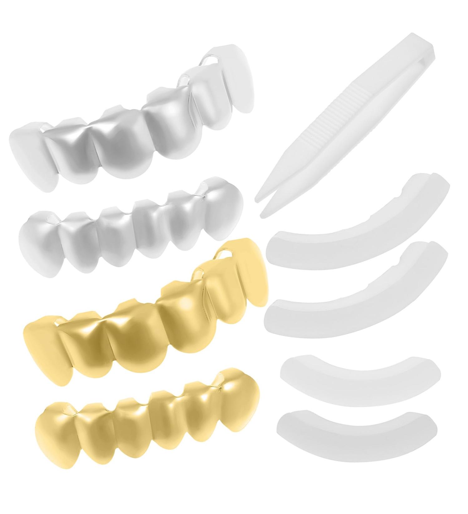 Shop Ciieeo Hip-Hop Gold Trousers & Grills | High-Quality Copper Teeth Accessories for Trendy Styles - Buy Online on GoSupps.com