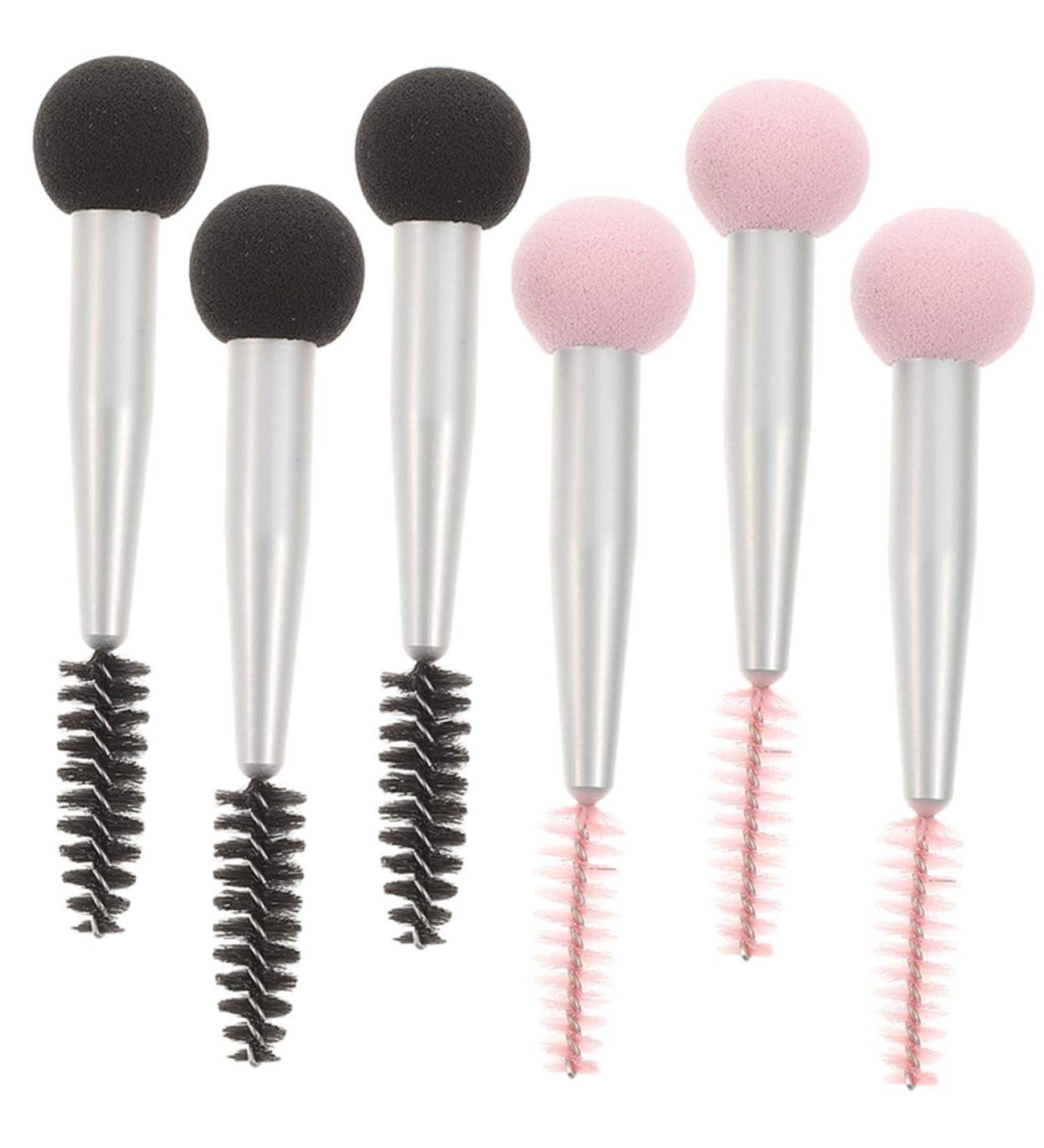 PLAFOPE 6pcs Sponge Makeup Brush Mushroom Makeup Sponge Beauty Sponge Brush Makeup Concealer Aluminum Tube - Buy Online on GoSupps.com